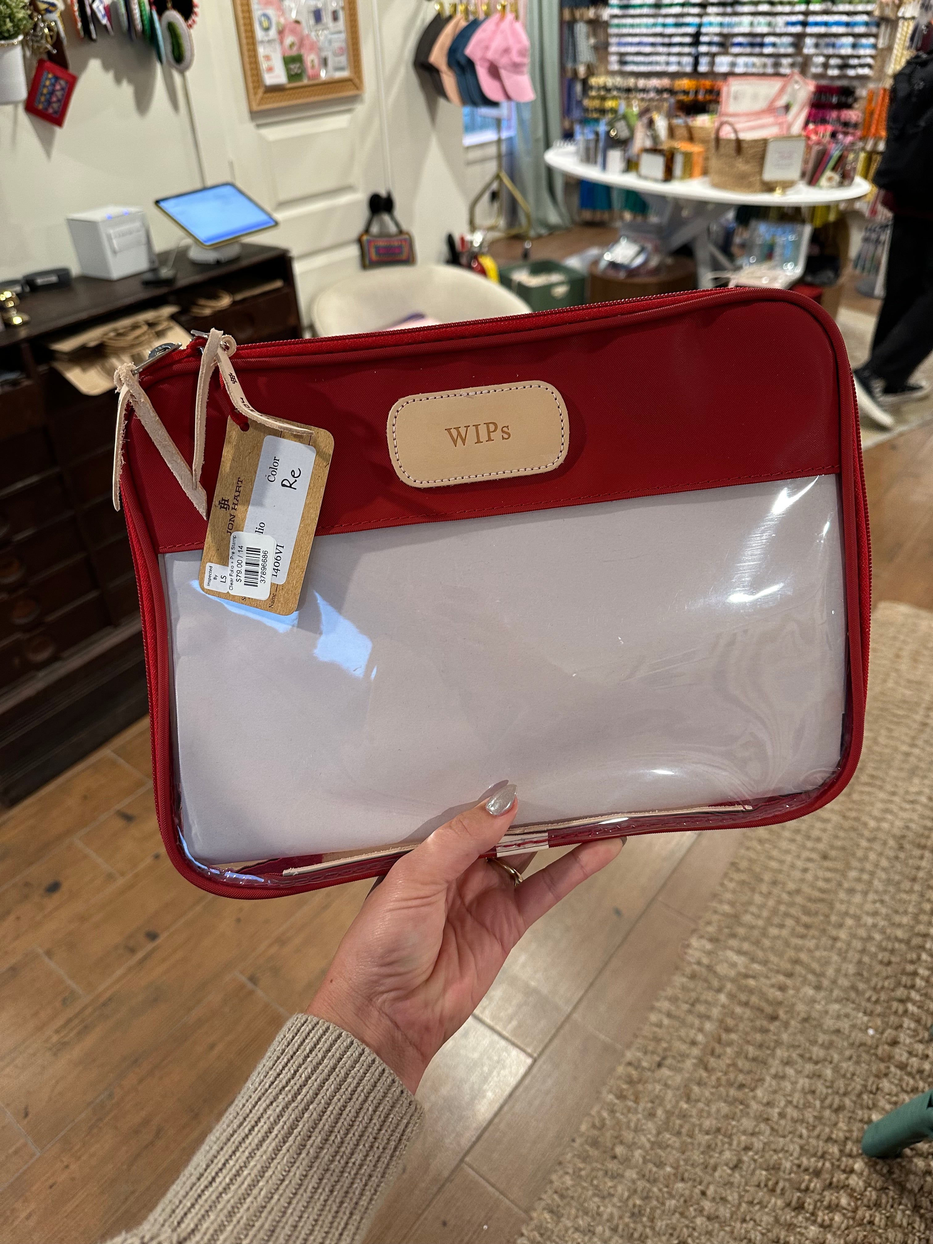 Canvas Folio + assorted Pre Stamp