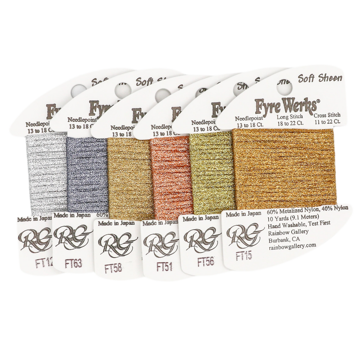 VAN 糸ピンス Fyre Werks - Soft Sheen – Howdy Honey Needlepoint