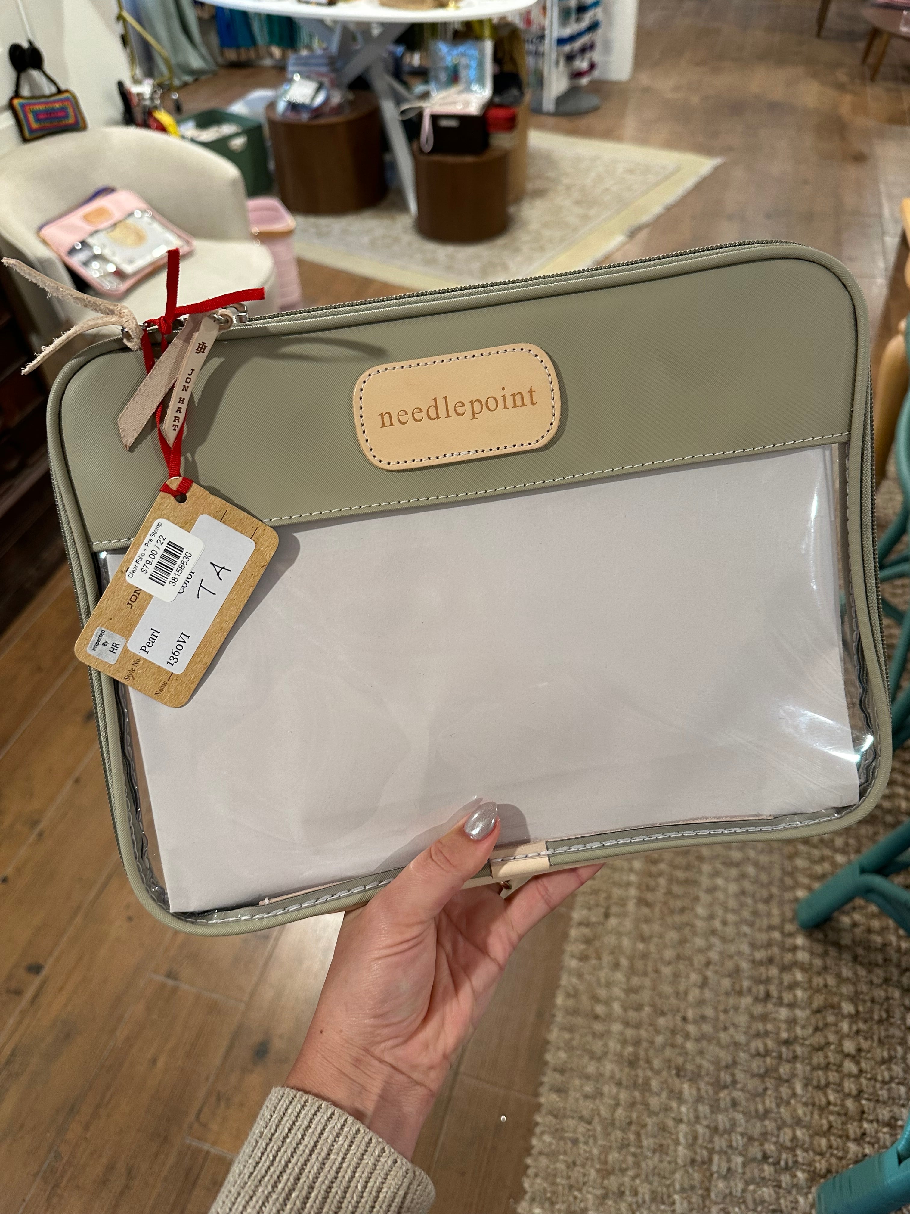 Canvas Folio + assorted Pre Stamp