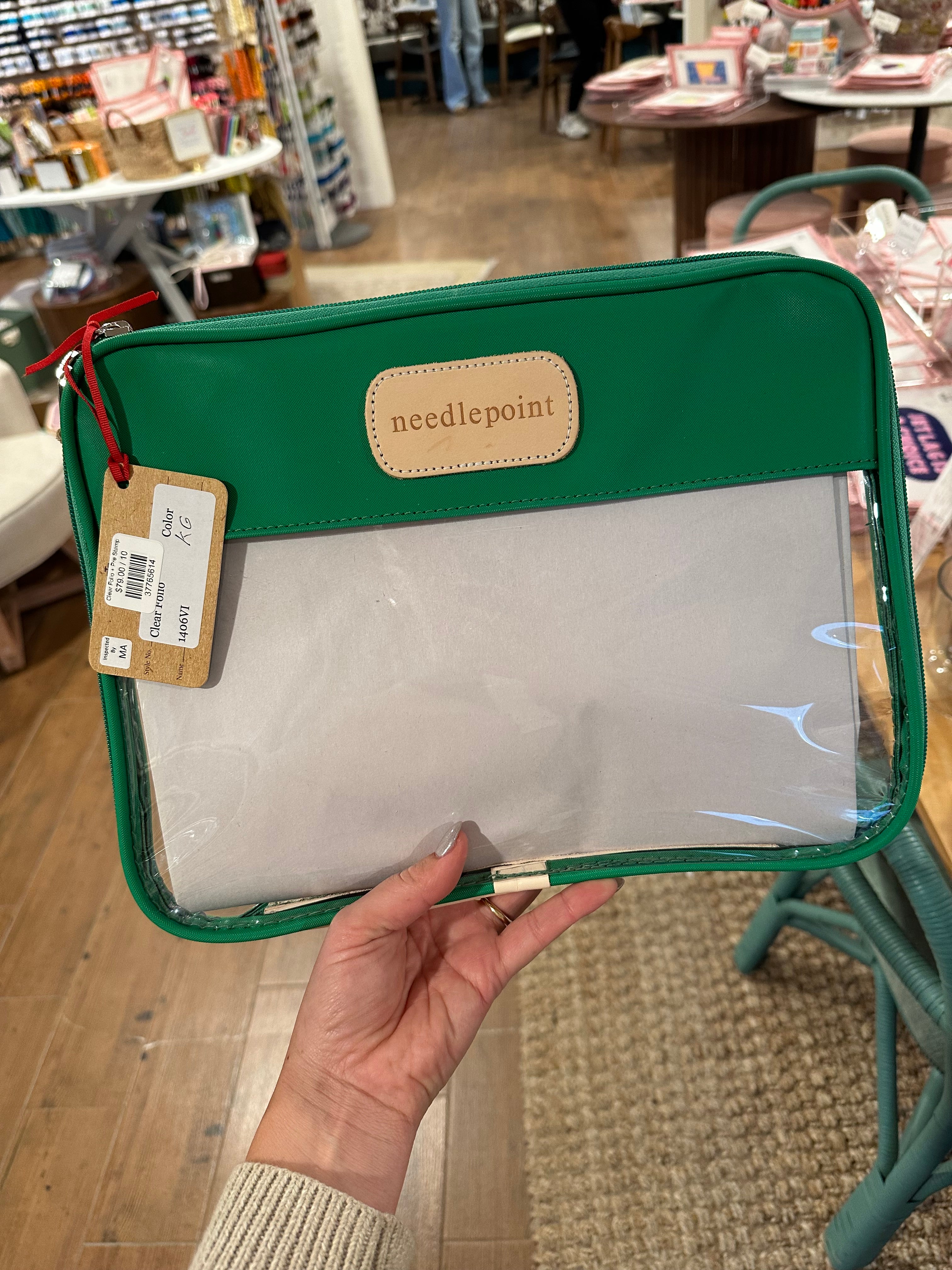Canvas Folio + assorted Pre Stamp