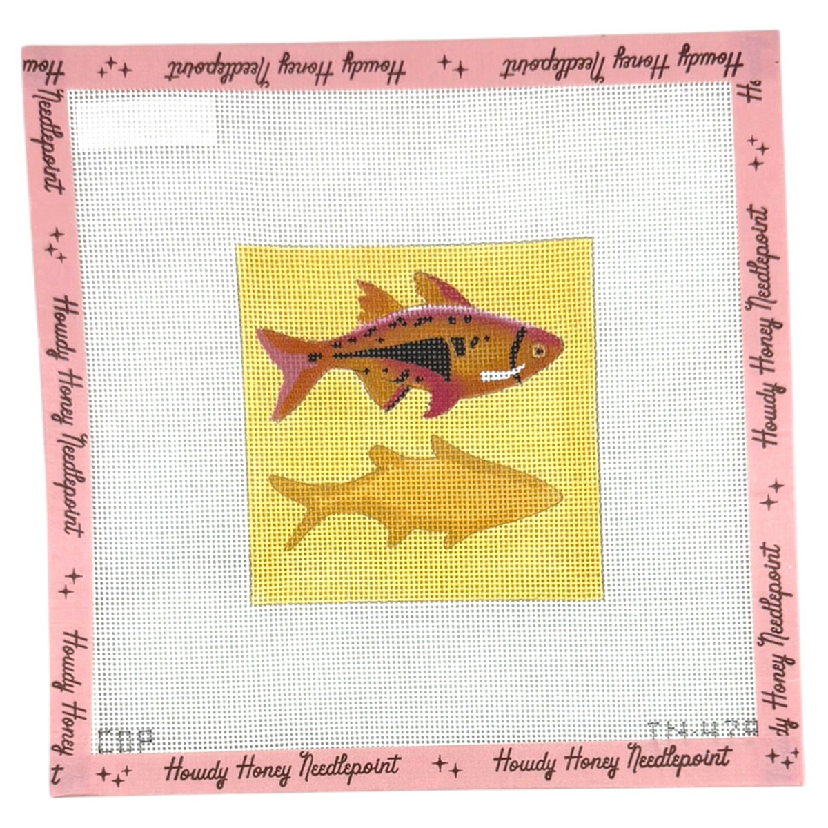 Orange Fish Coaster