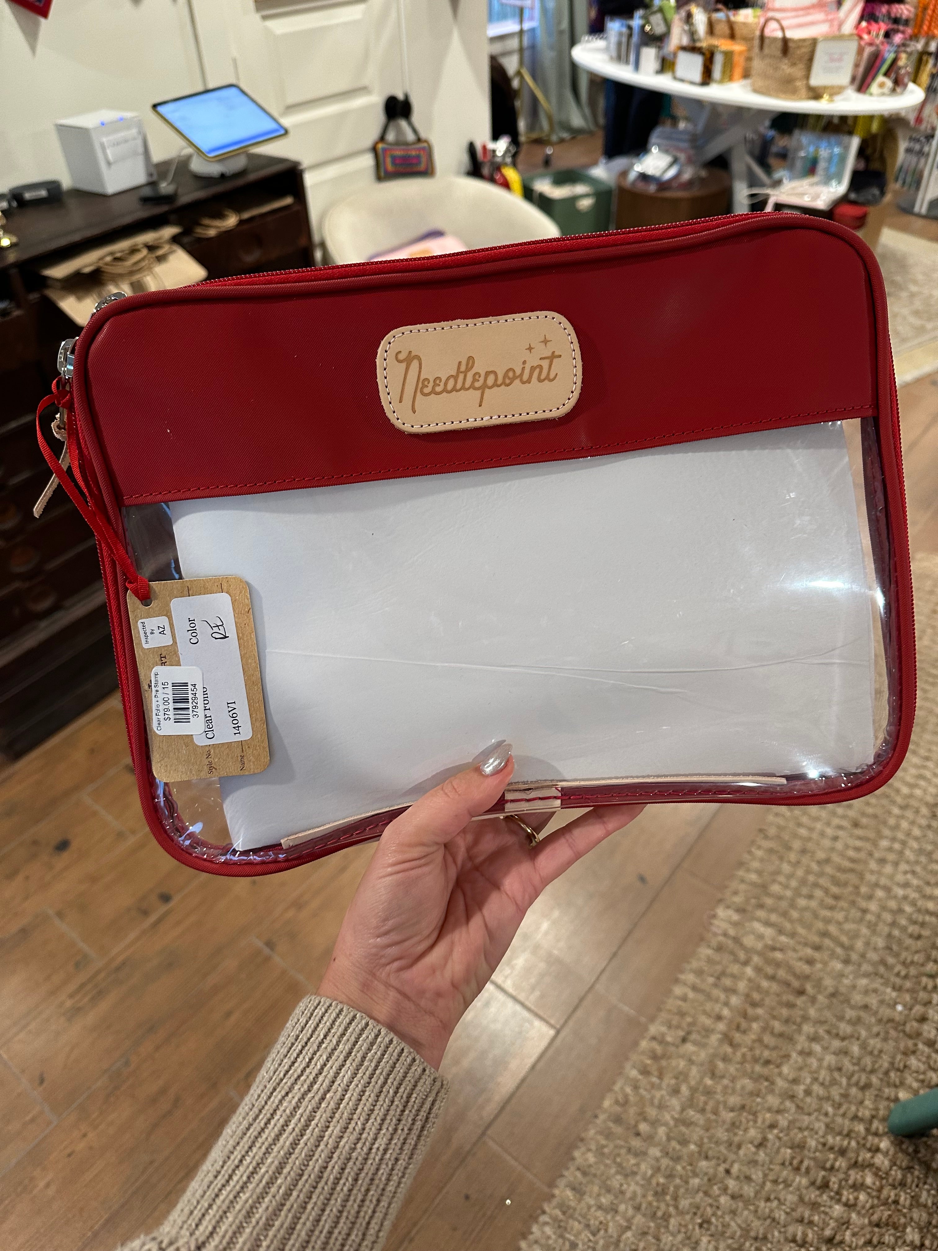 Canvas Folio + assorted Pre Stamp