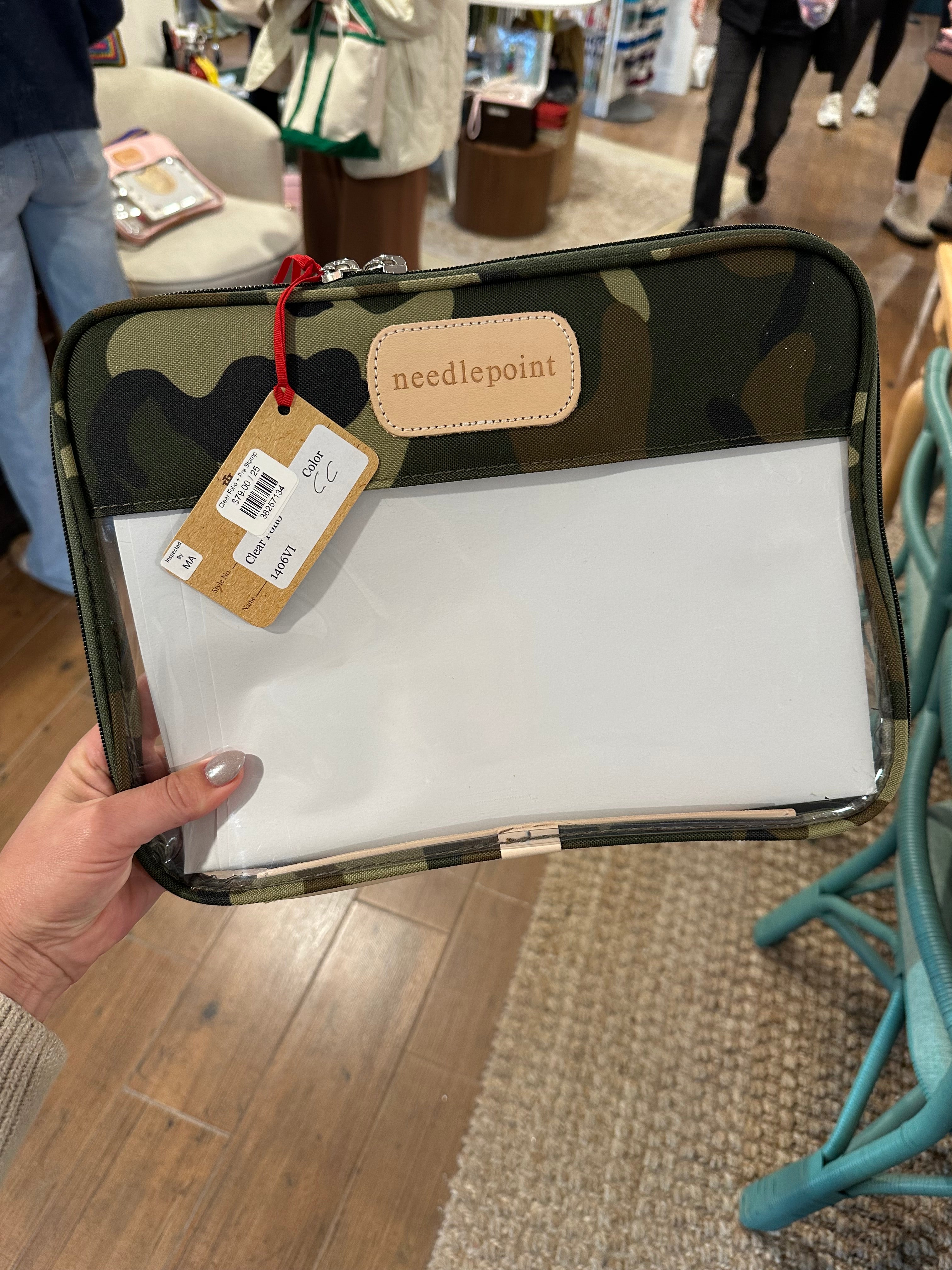 Canvas Folio + assorted Pre Stamp