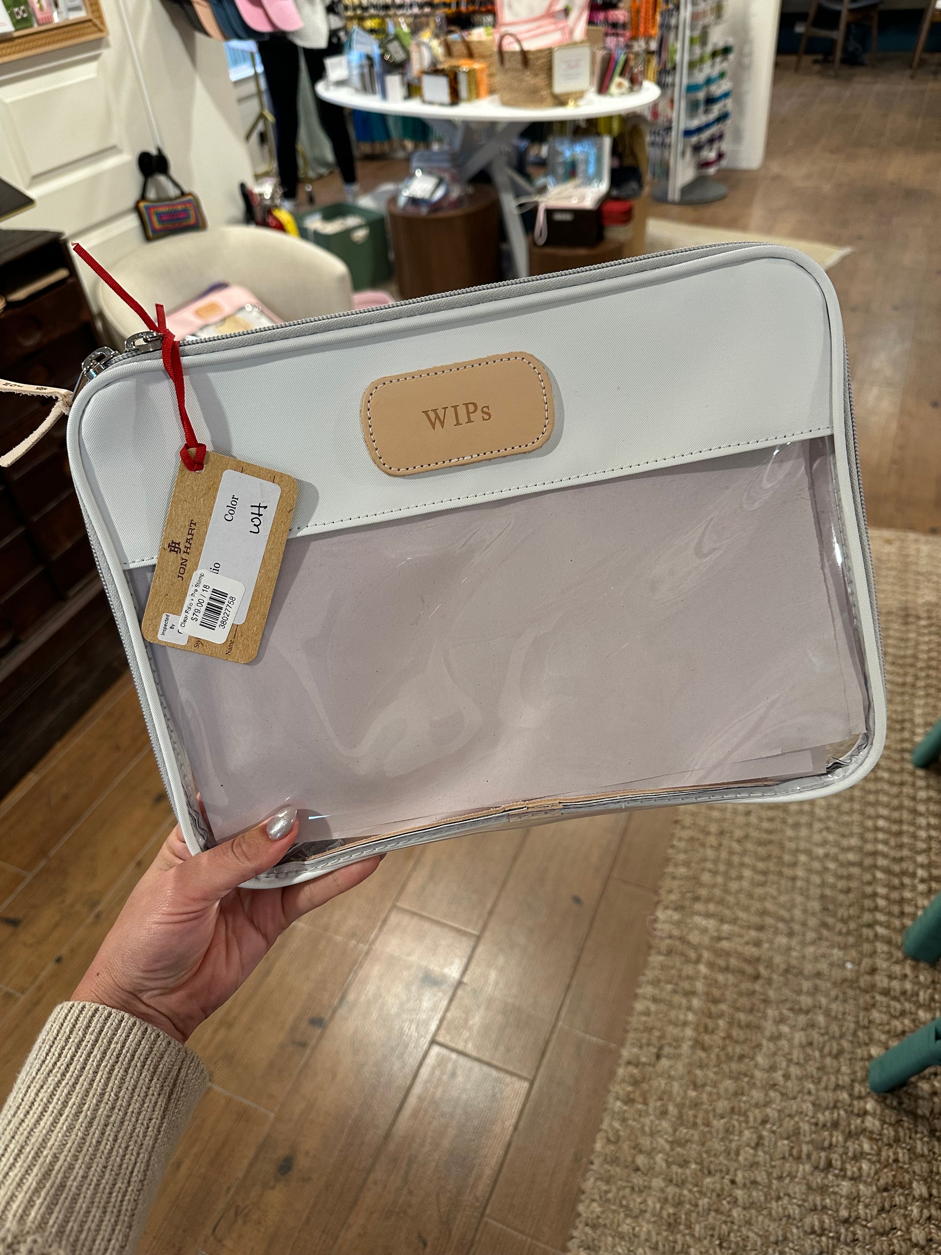 Canvas Folio + assorted Pre Stamp