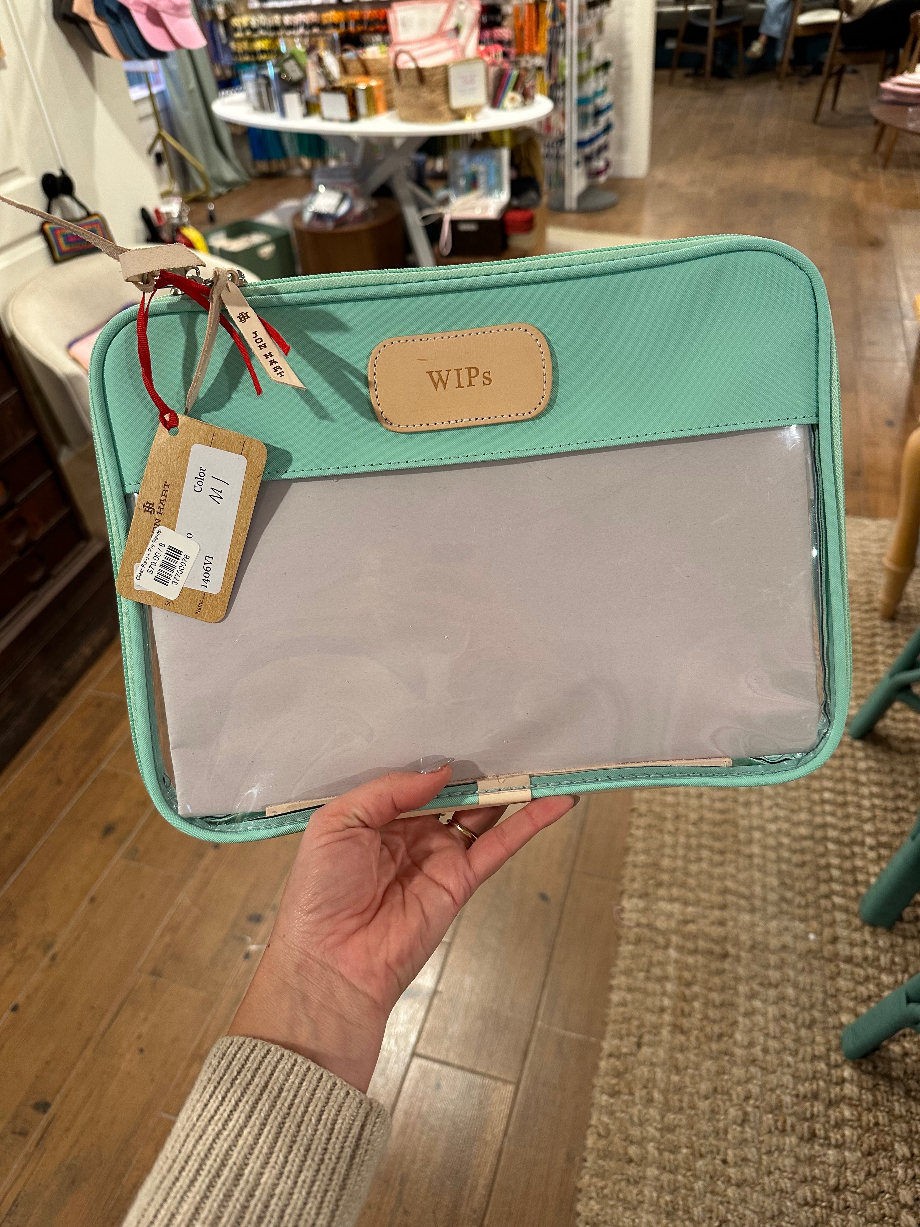 Canvas Folio + assorted Pre Stamp