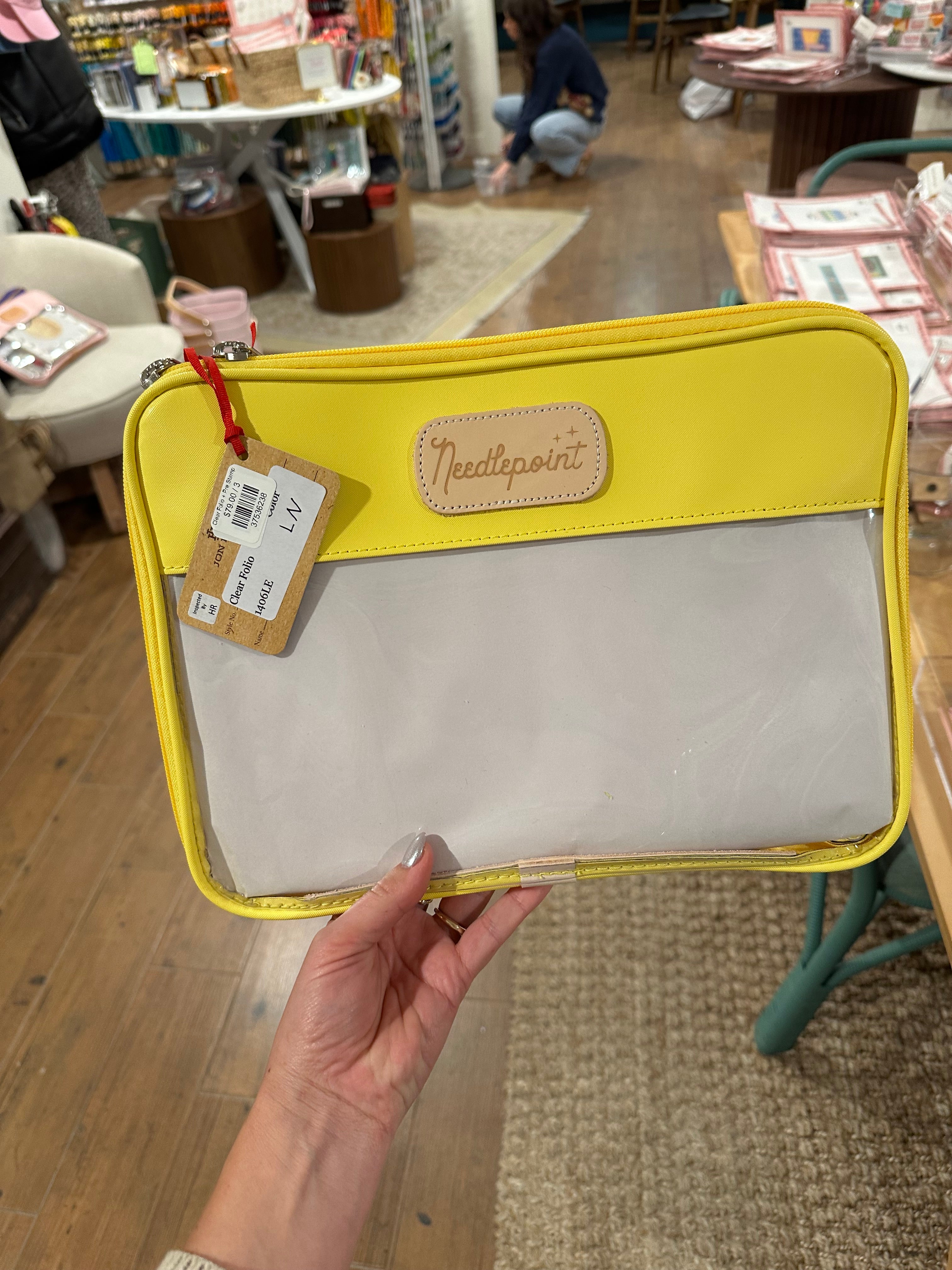 Canvas Folio + assorted Pre Stamp