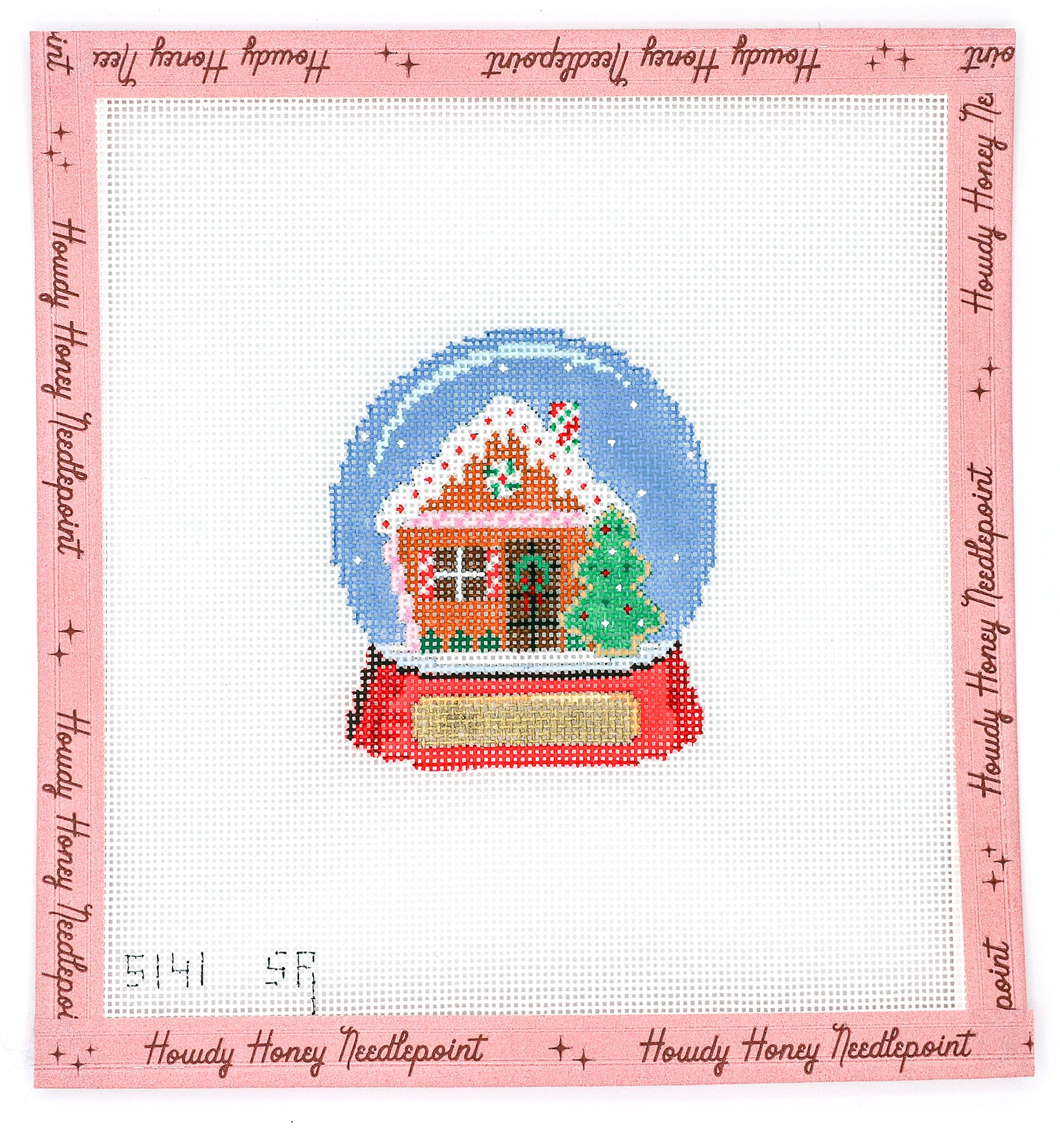 Gingerbread Snow Globe