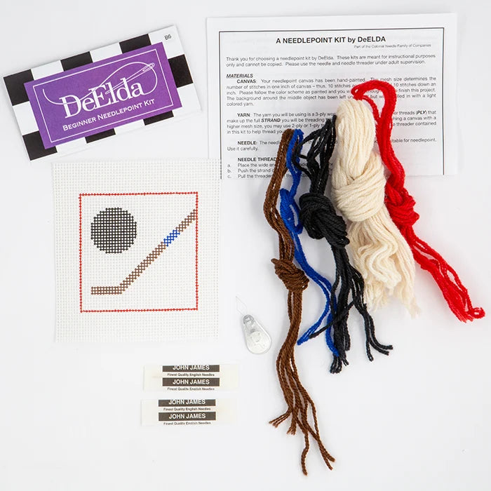 DeElda Beginner Needlepoint Kits