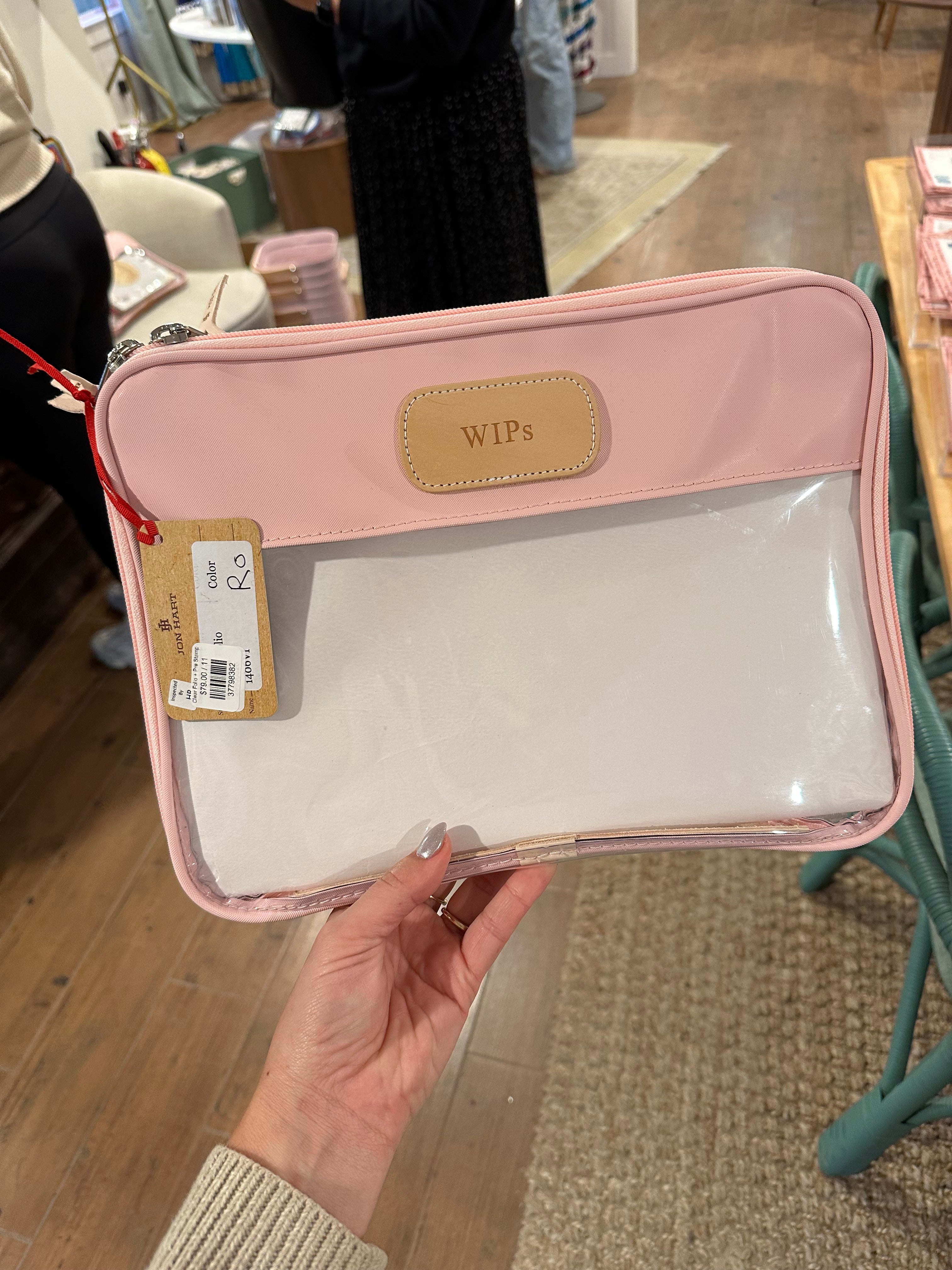 Canvas Folio + assorted Pre Stamp