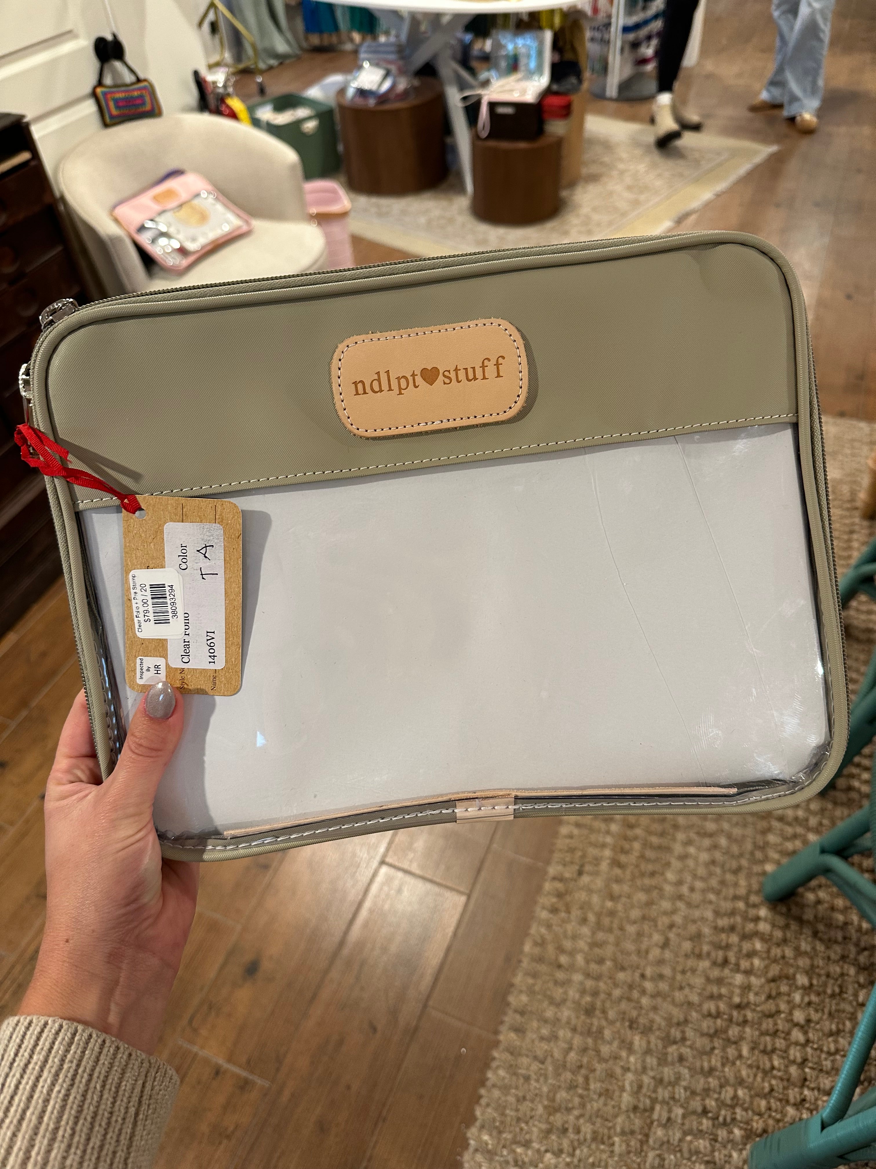Canvas Folio + assorted Pre Stamp