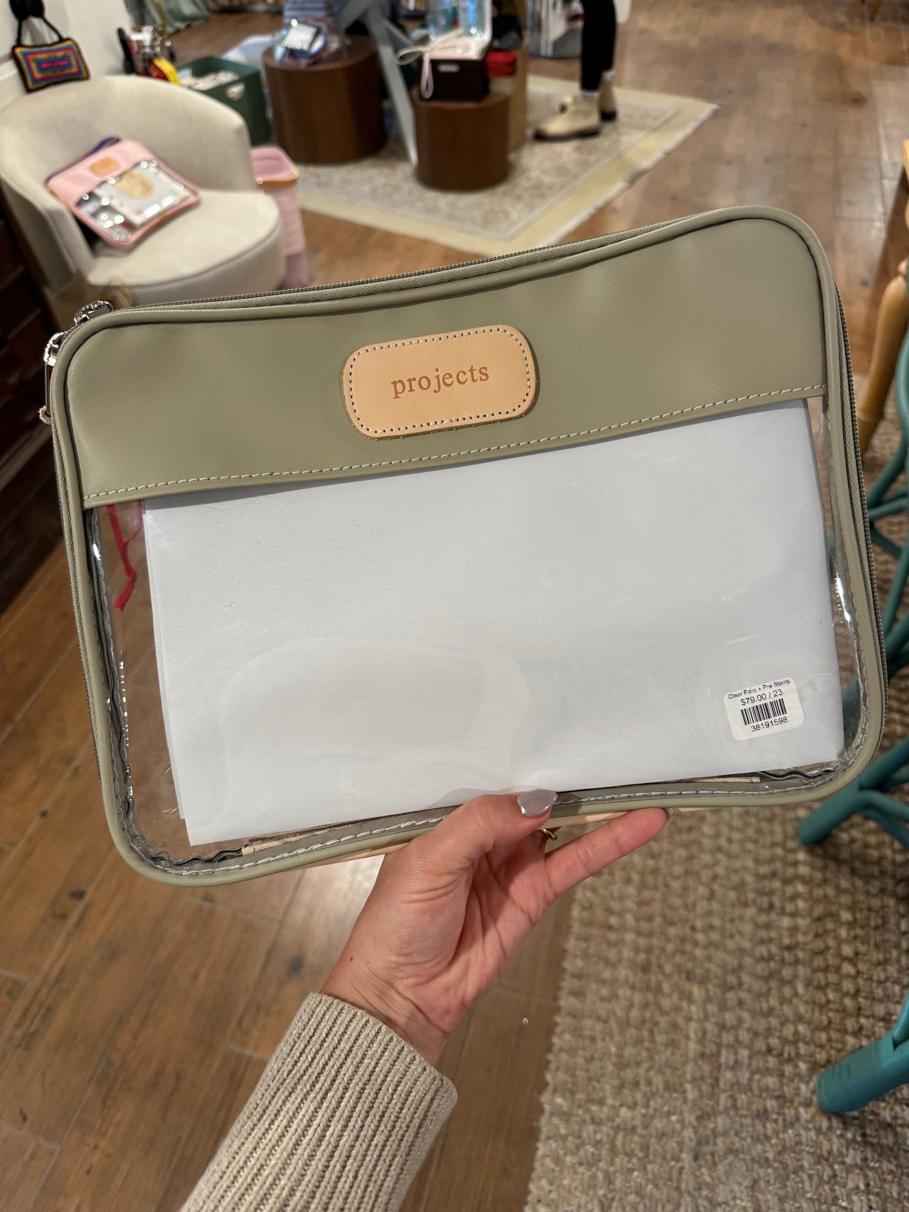 Canvas Folio + assorted Pre Stamp