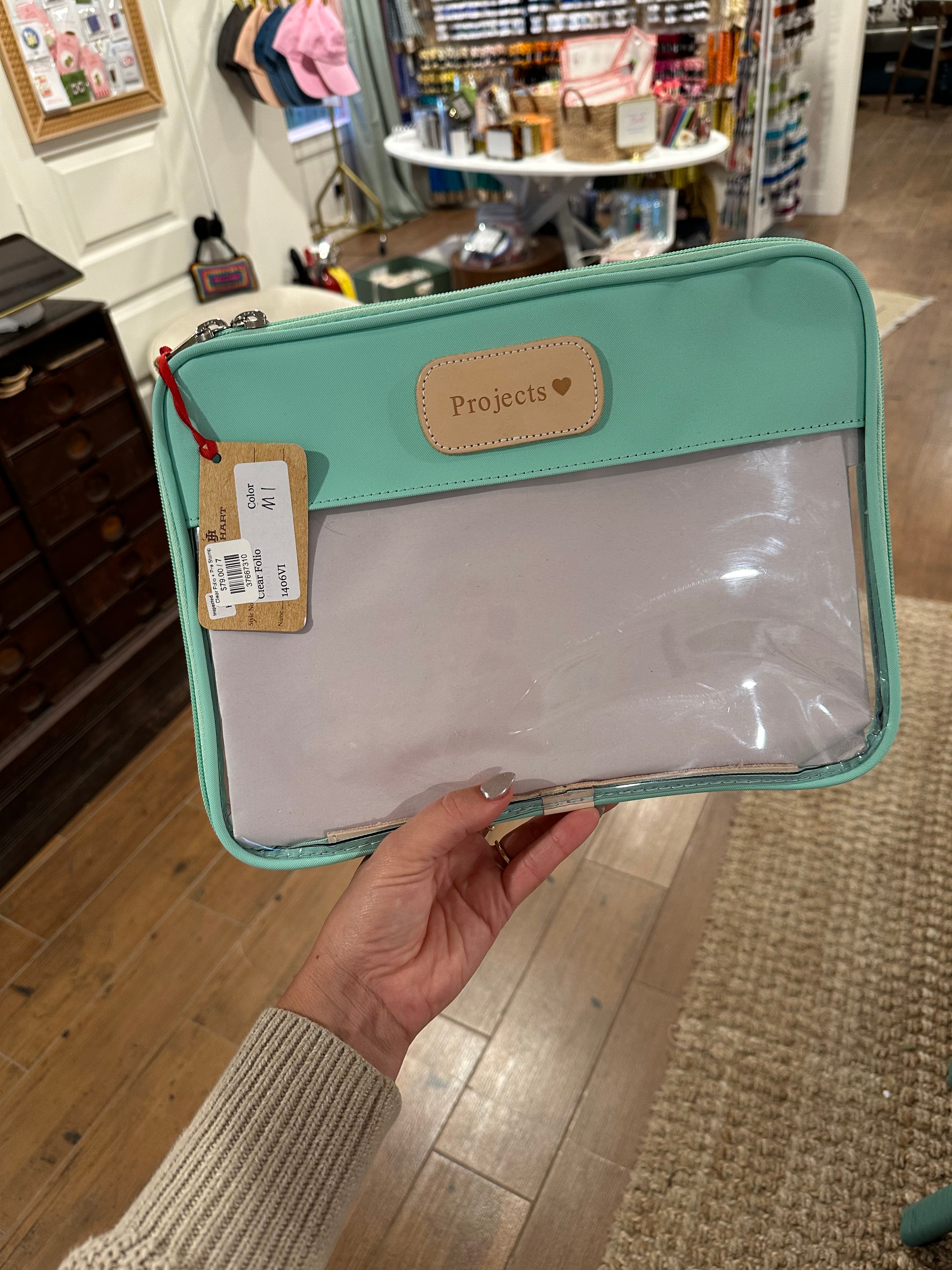 Canvas Folio + assorted Pre Stamp