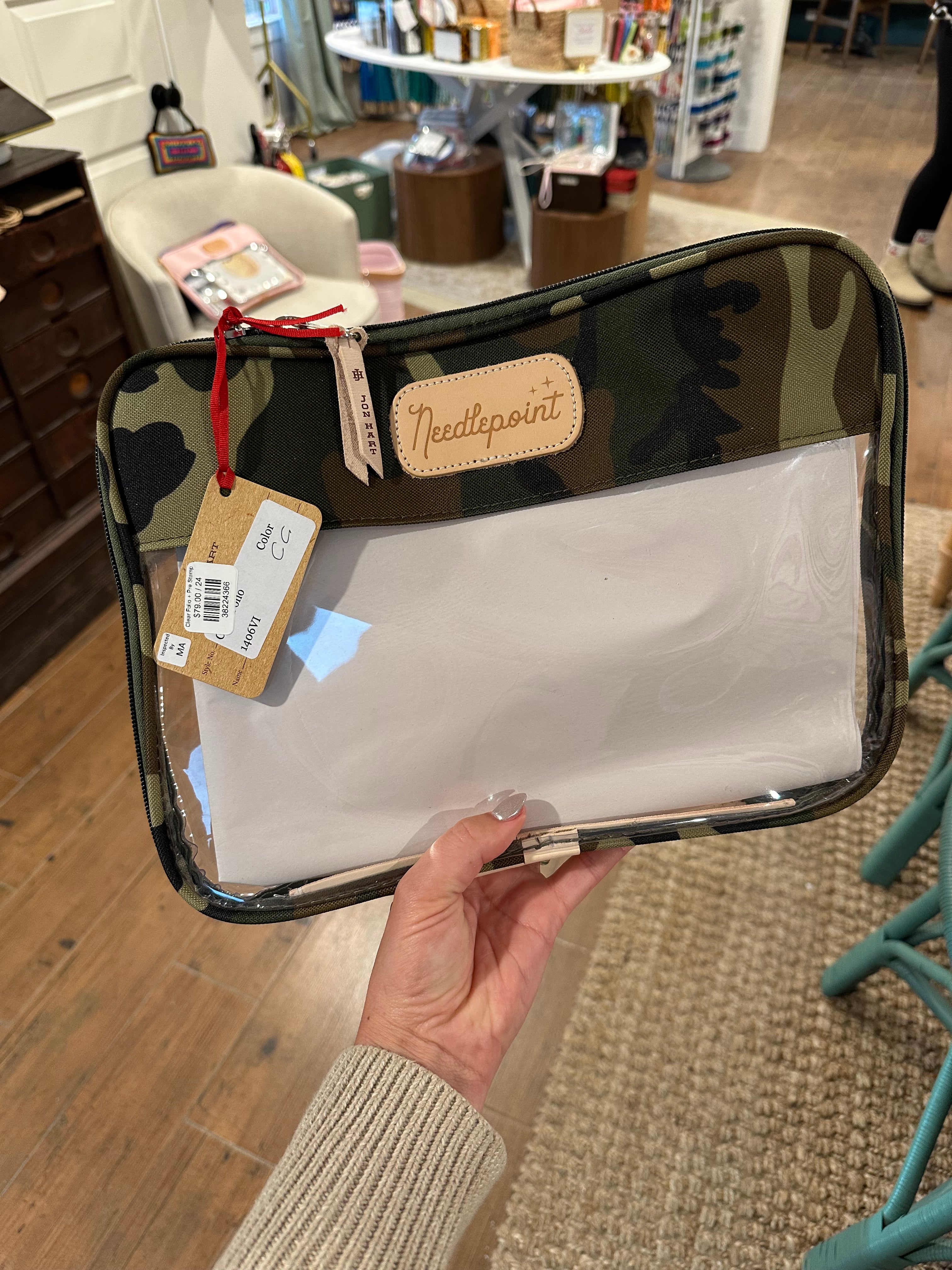 Canvas Folio + assorted Pre Stamp