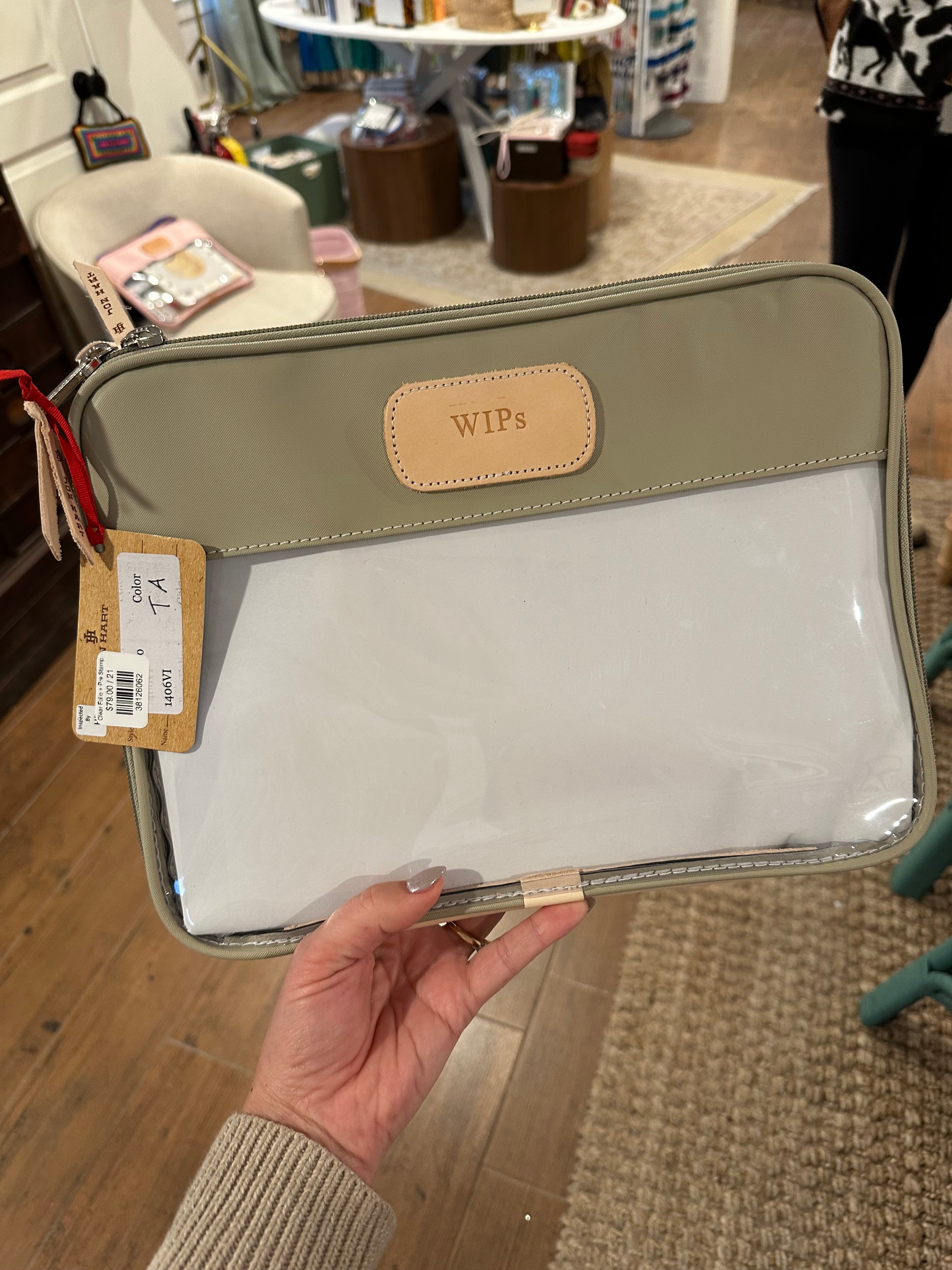 Canvas Folio + assorted Pre Stamp