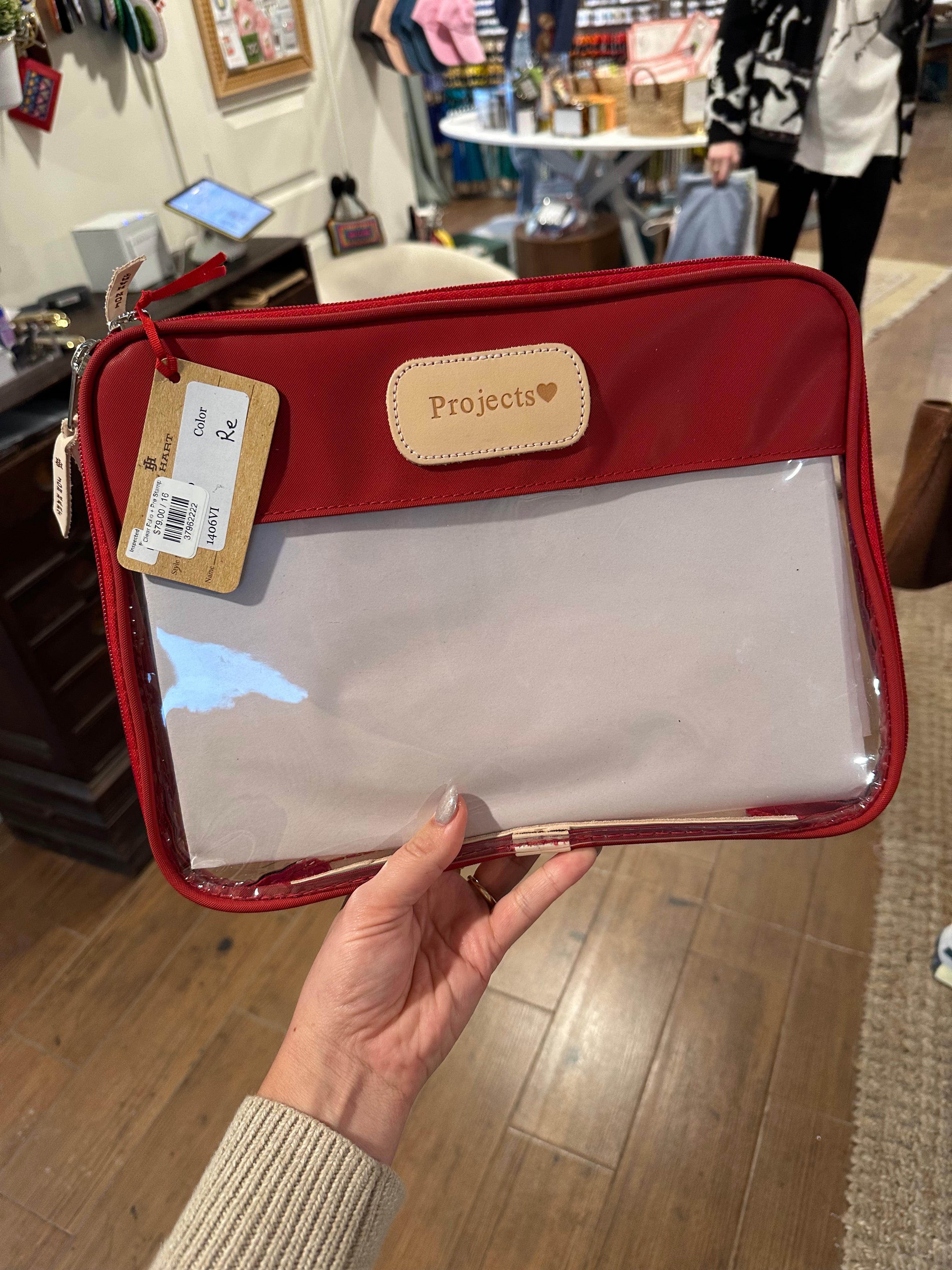 Canvas Folio + assorted Pre Stamp