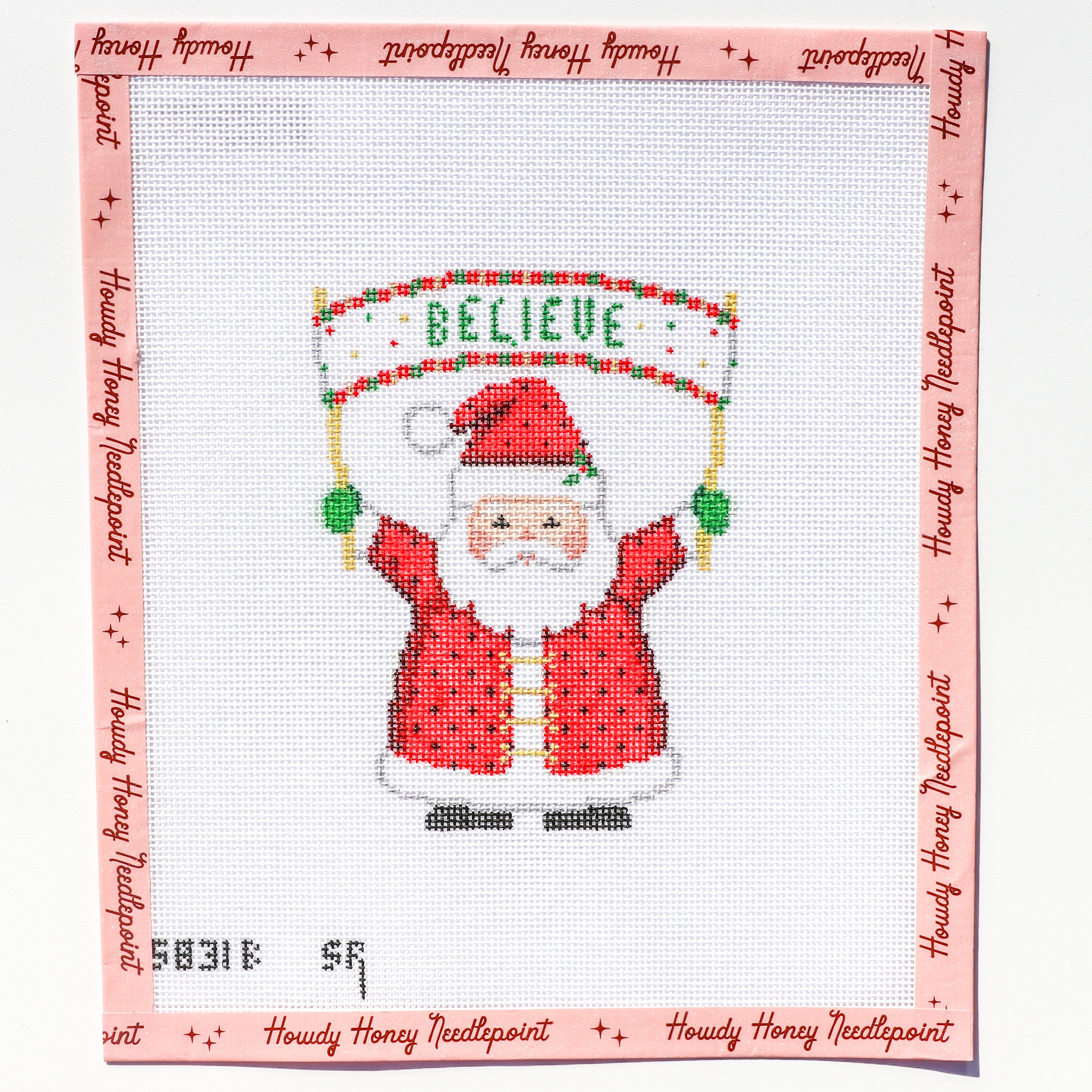 Banner Santa - "Believe"