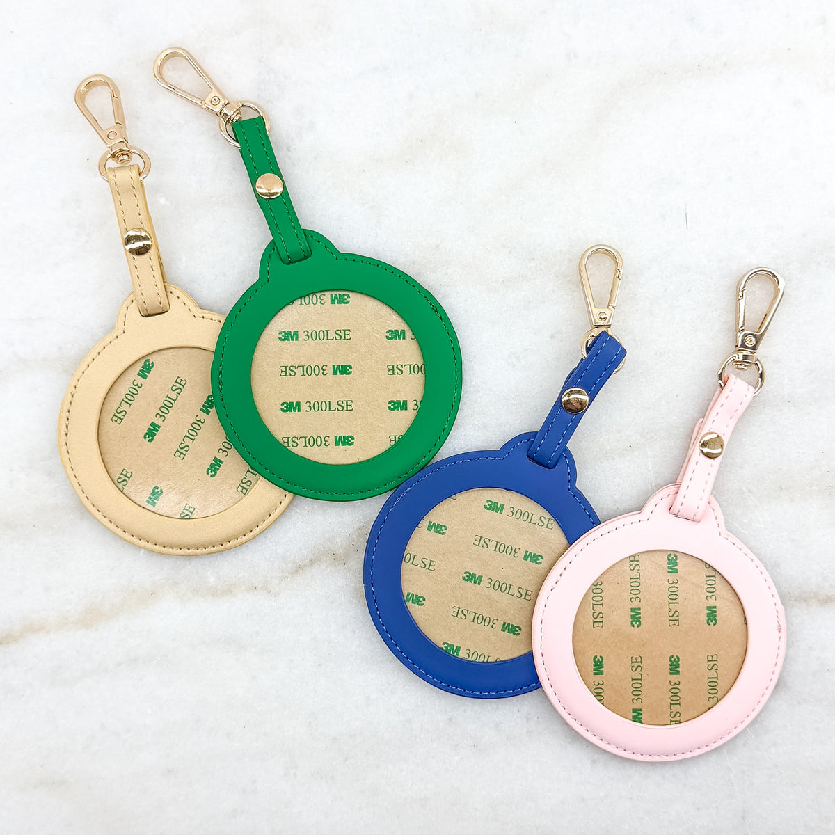 Self Finishing Round Tag