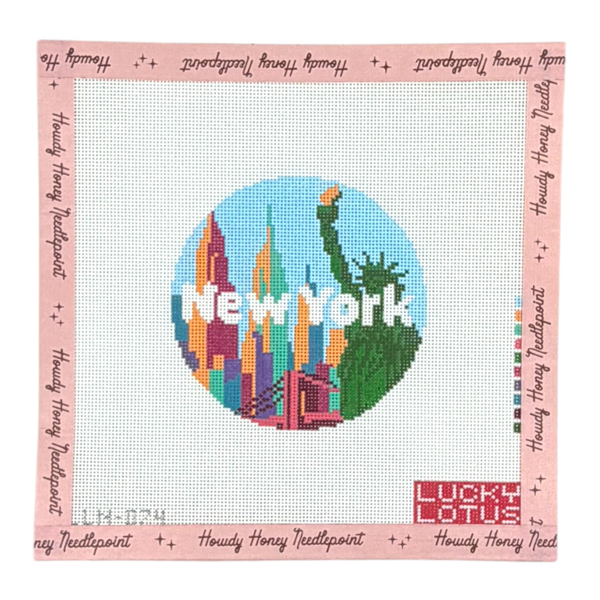 New York Skyline Round
