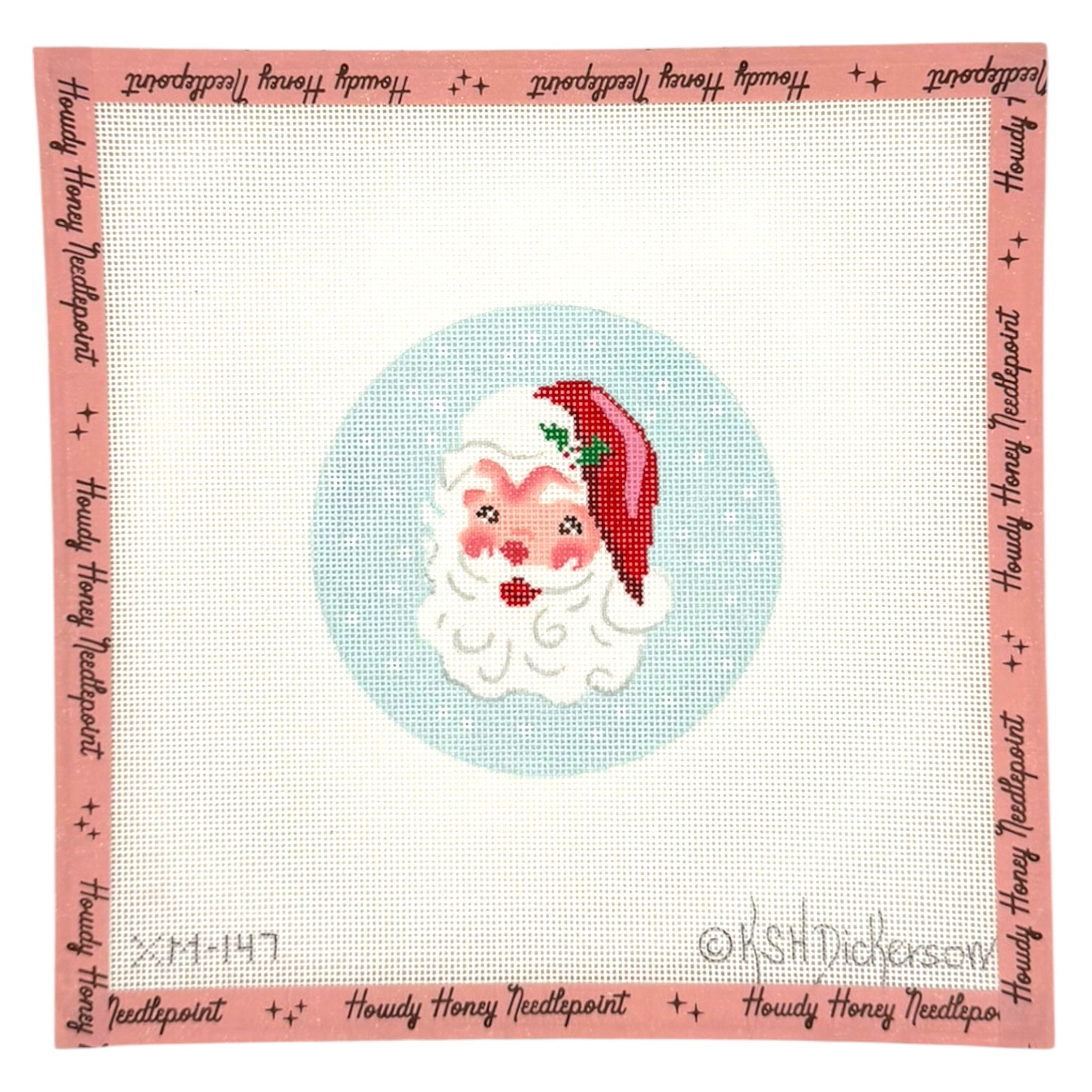 Smiling Santa Ornament