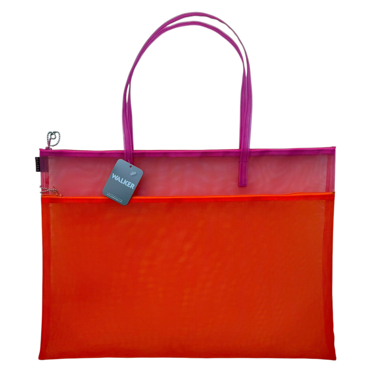 Double Zip Mesh Bag with Handles