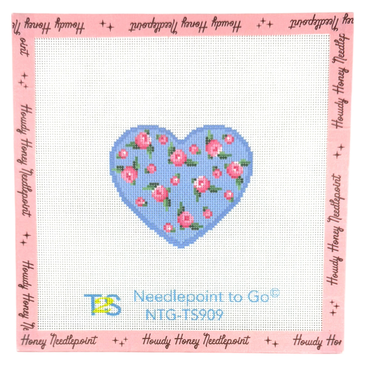 Scattered Roses Heart