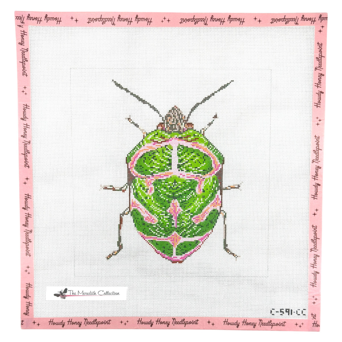 Green & Pink Bug