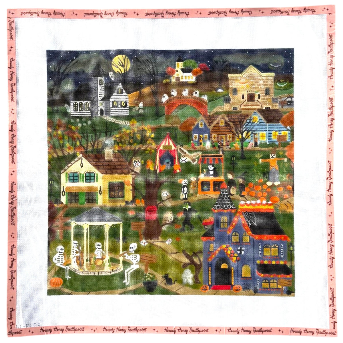 Halloween Town Pillow