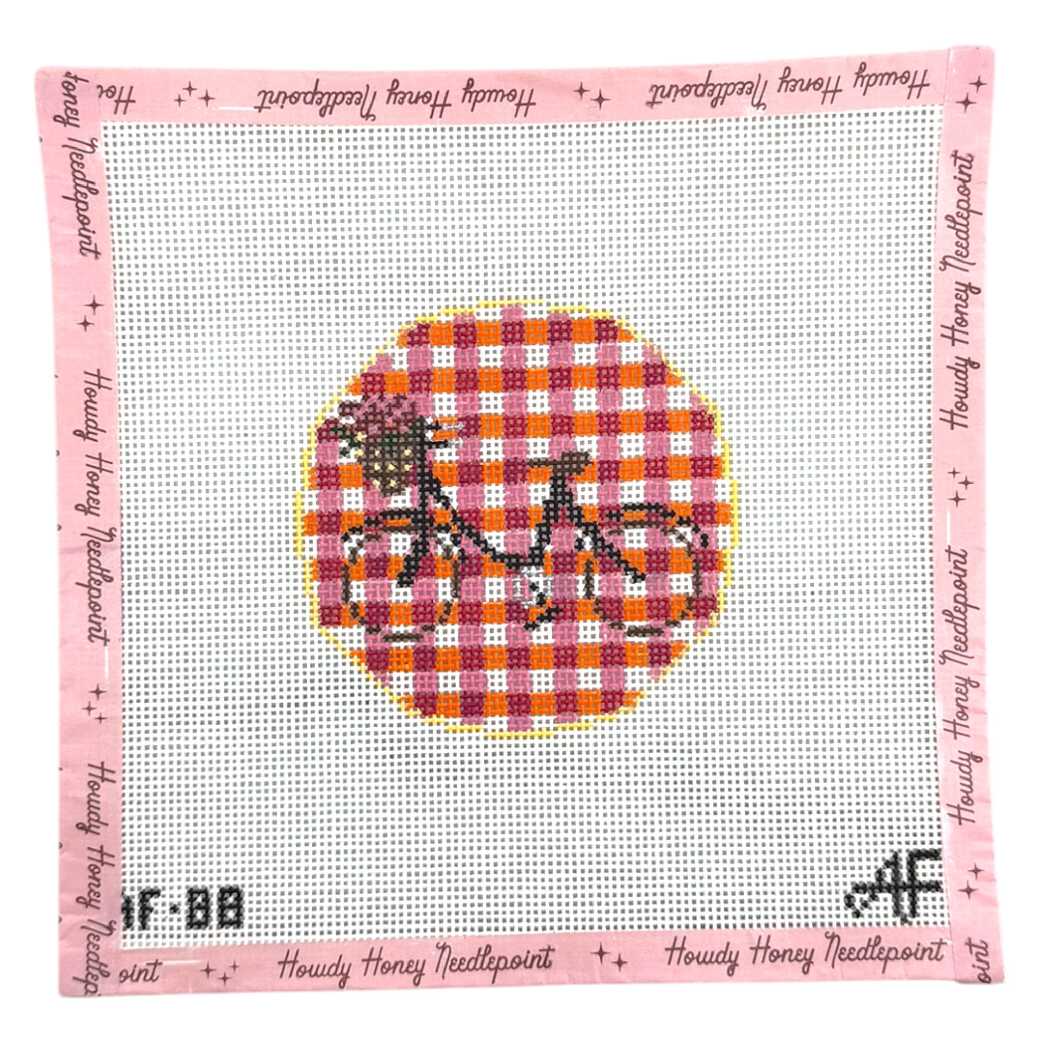 Gingham Bike Round