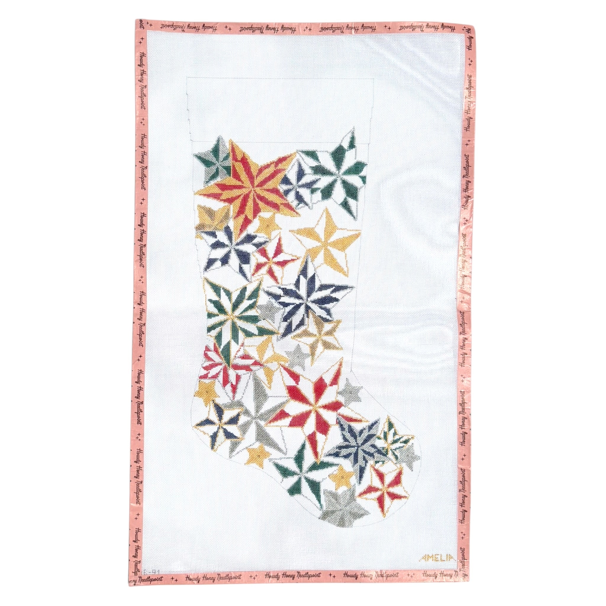 Colorful Stars Stocking
