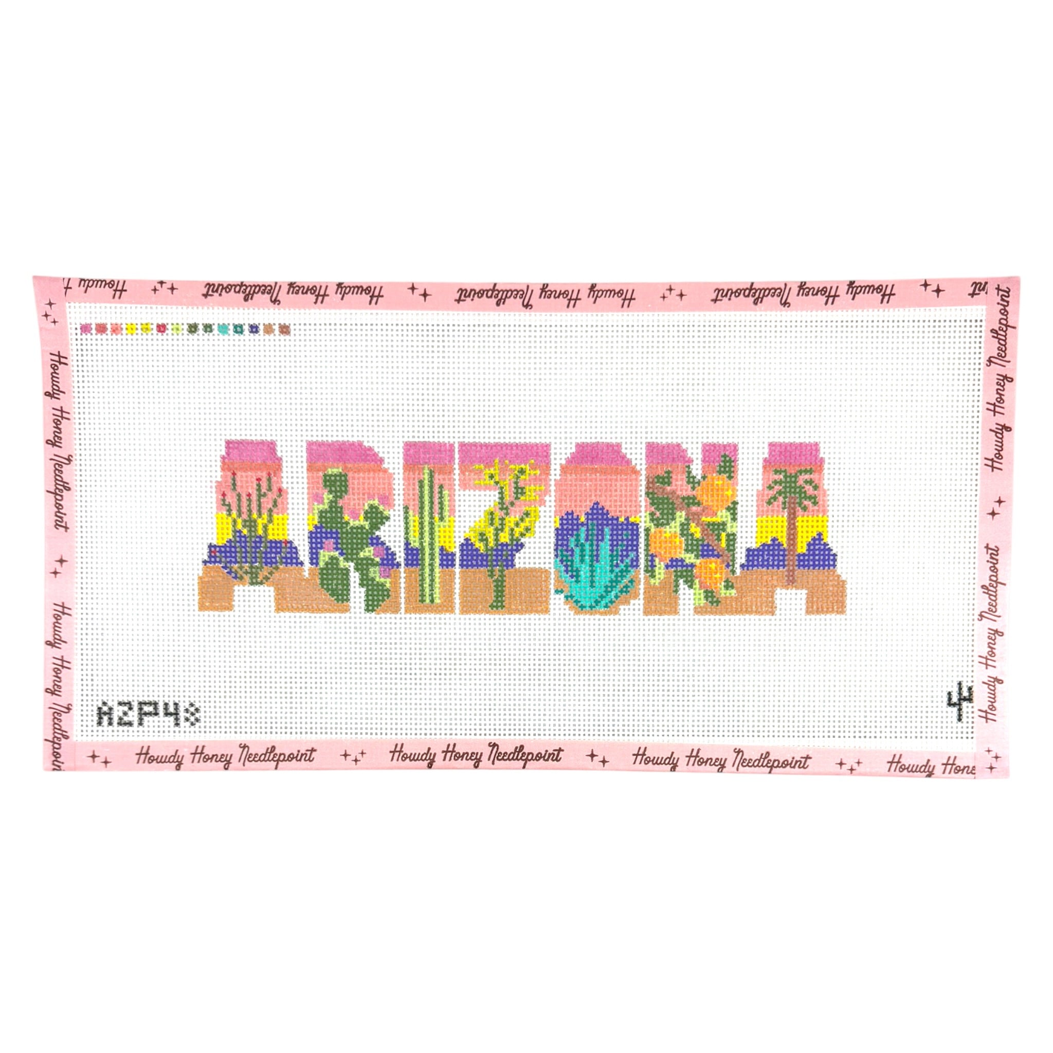 Arizona Desert Plants Pillow