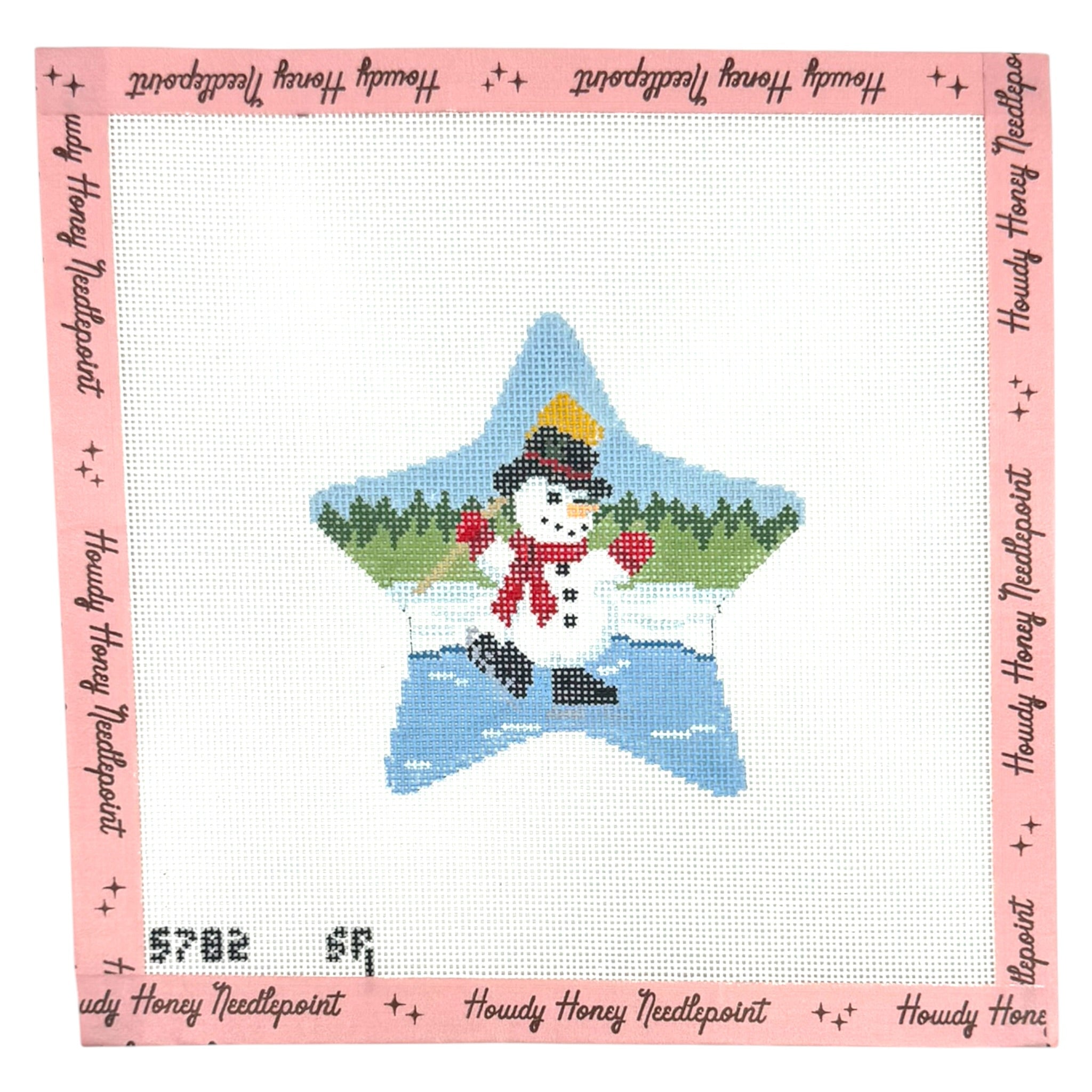 Star Frosty Ornament
