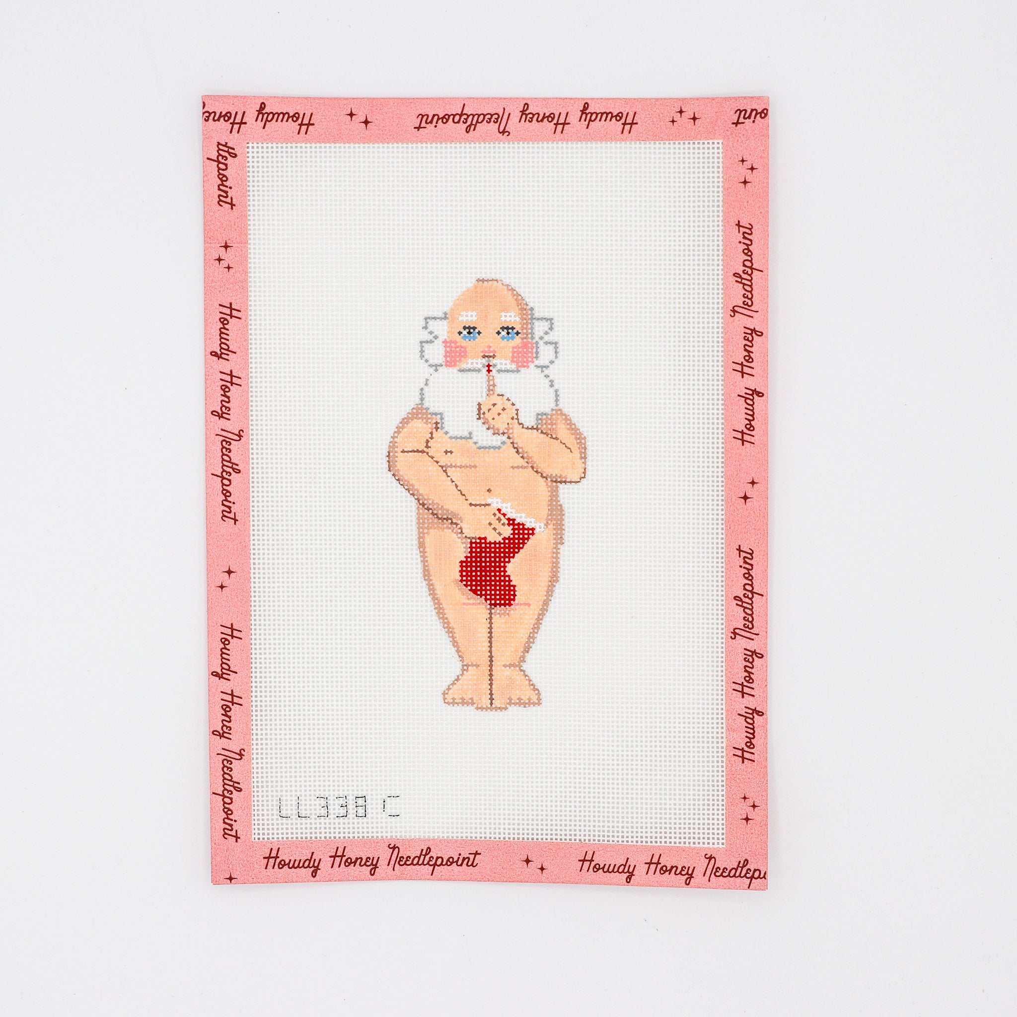 Naked Santa with Stocking