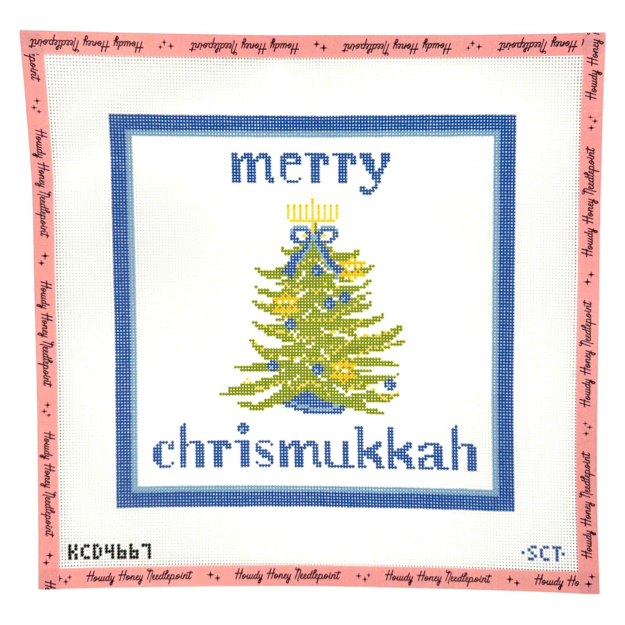 Merry Chrismukkah Pillow