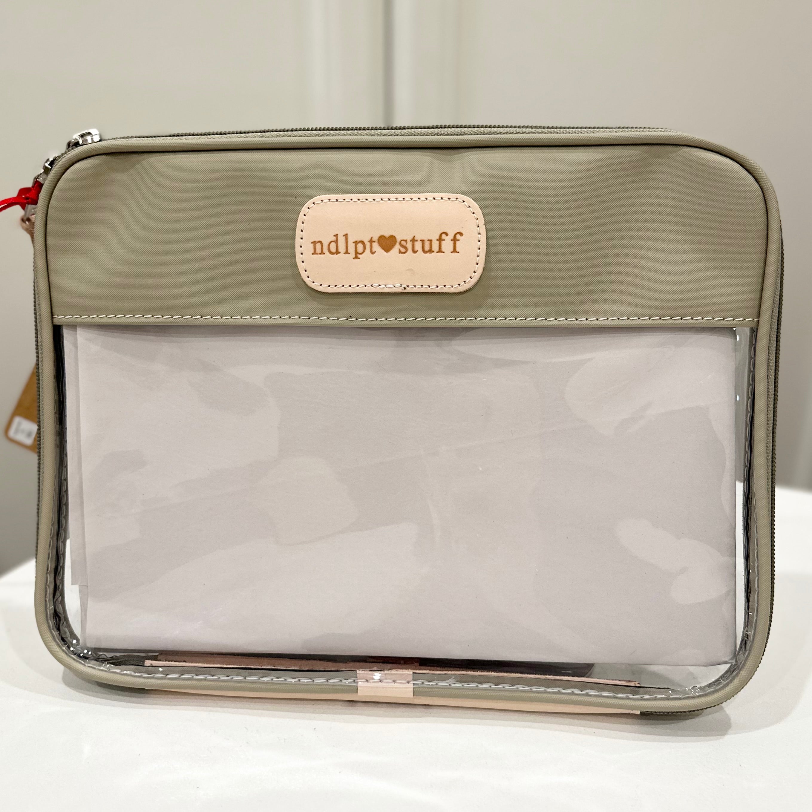 Canvas Folio + ndlpt stuff w/ hrt Pre Stamp