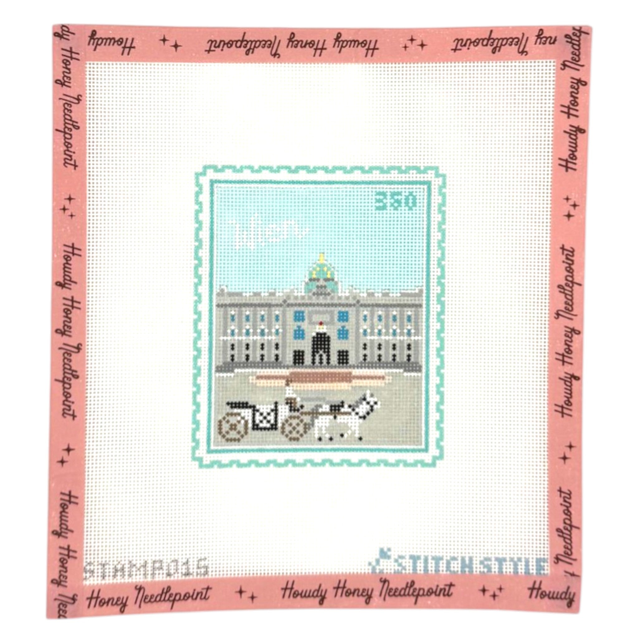 Vienna Hofburg Travel Stamp