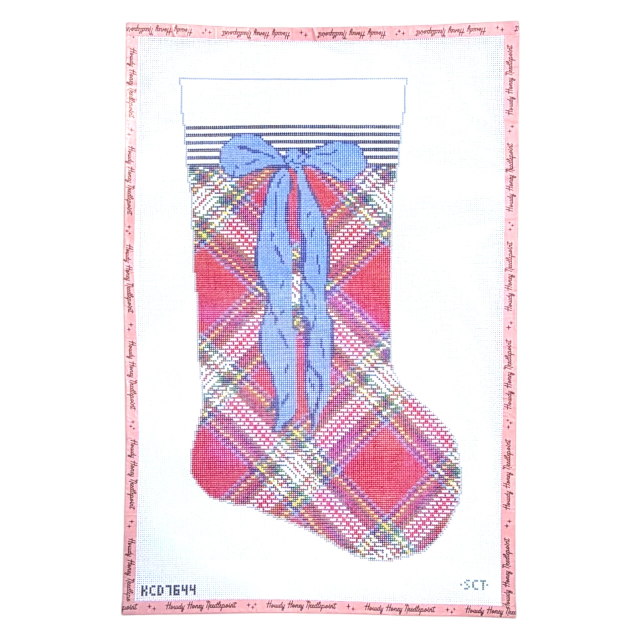 Red Tartan Stocking