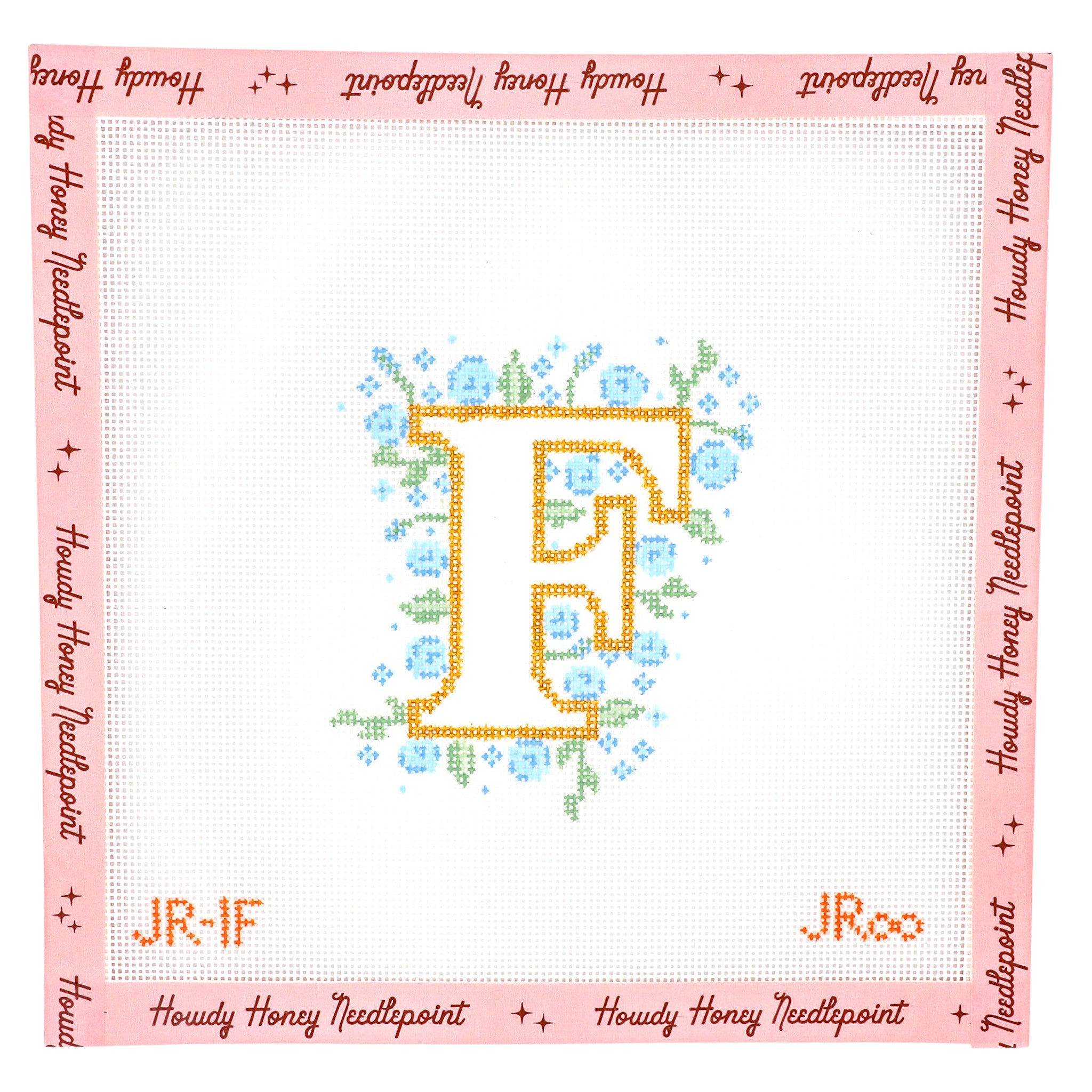 Alphabet Florals