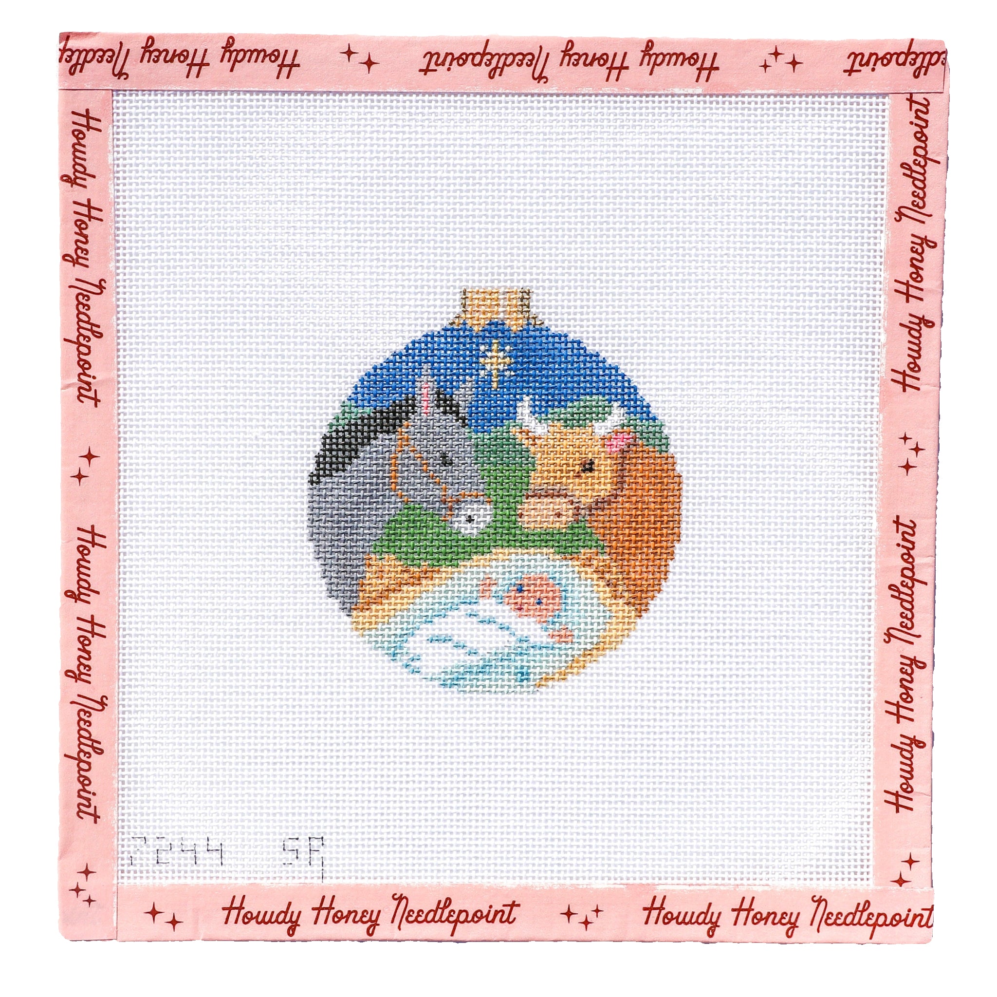 Jesus with Animals Round