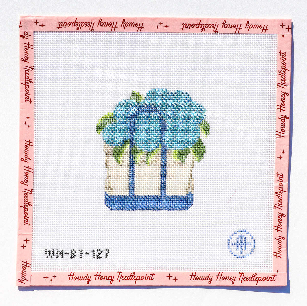 Blooming Hydrangeas Tote - Blue