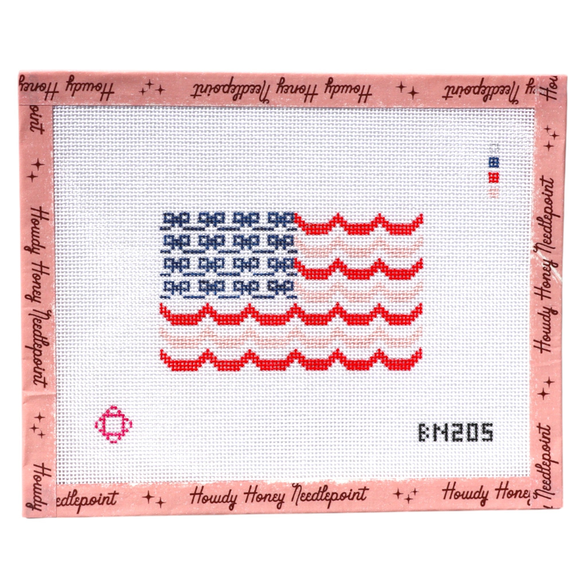Bows & Scallops American Flag