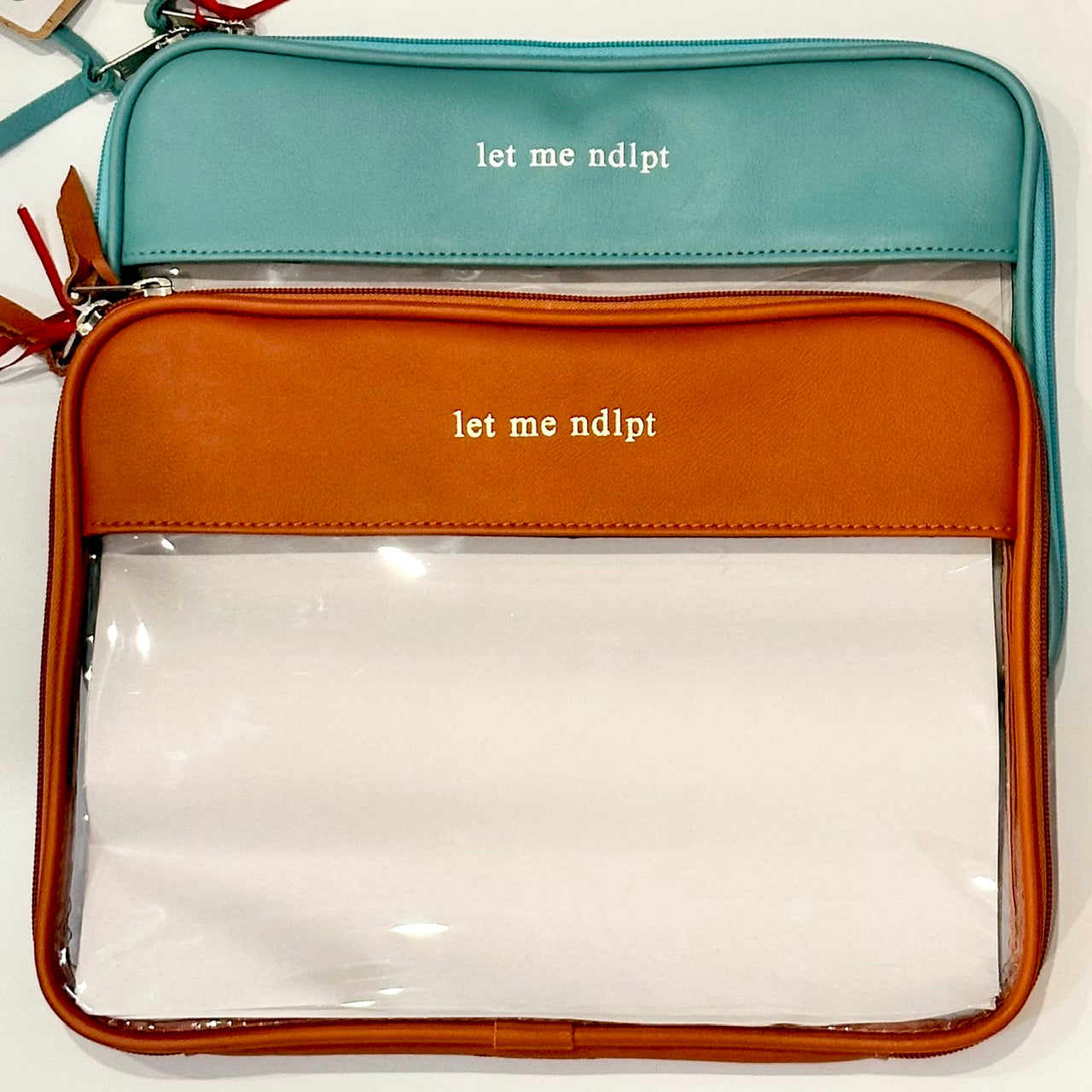 Leather Folio + let me ndlpt Pre Stamp