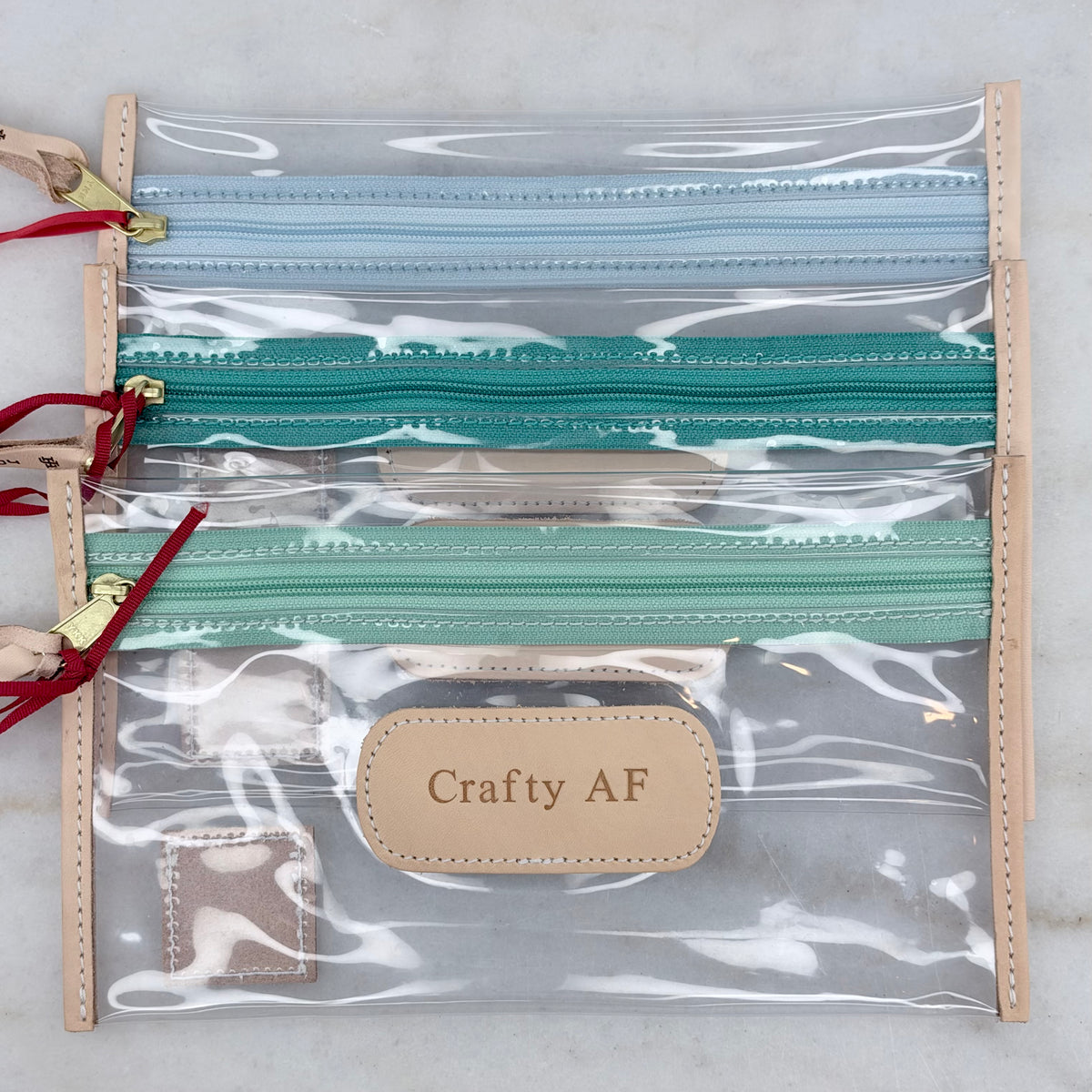 Clear Pouch + Crafty AF