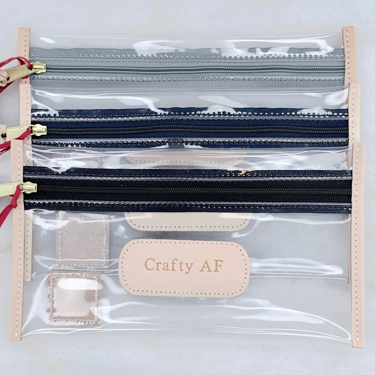 Clear Pouch + Crafty AF