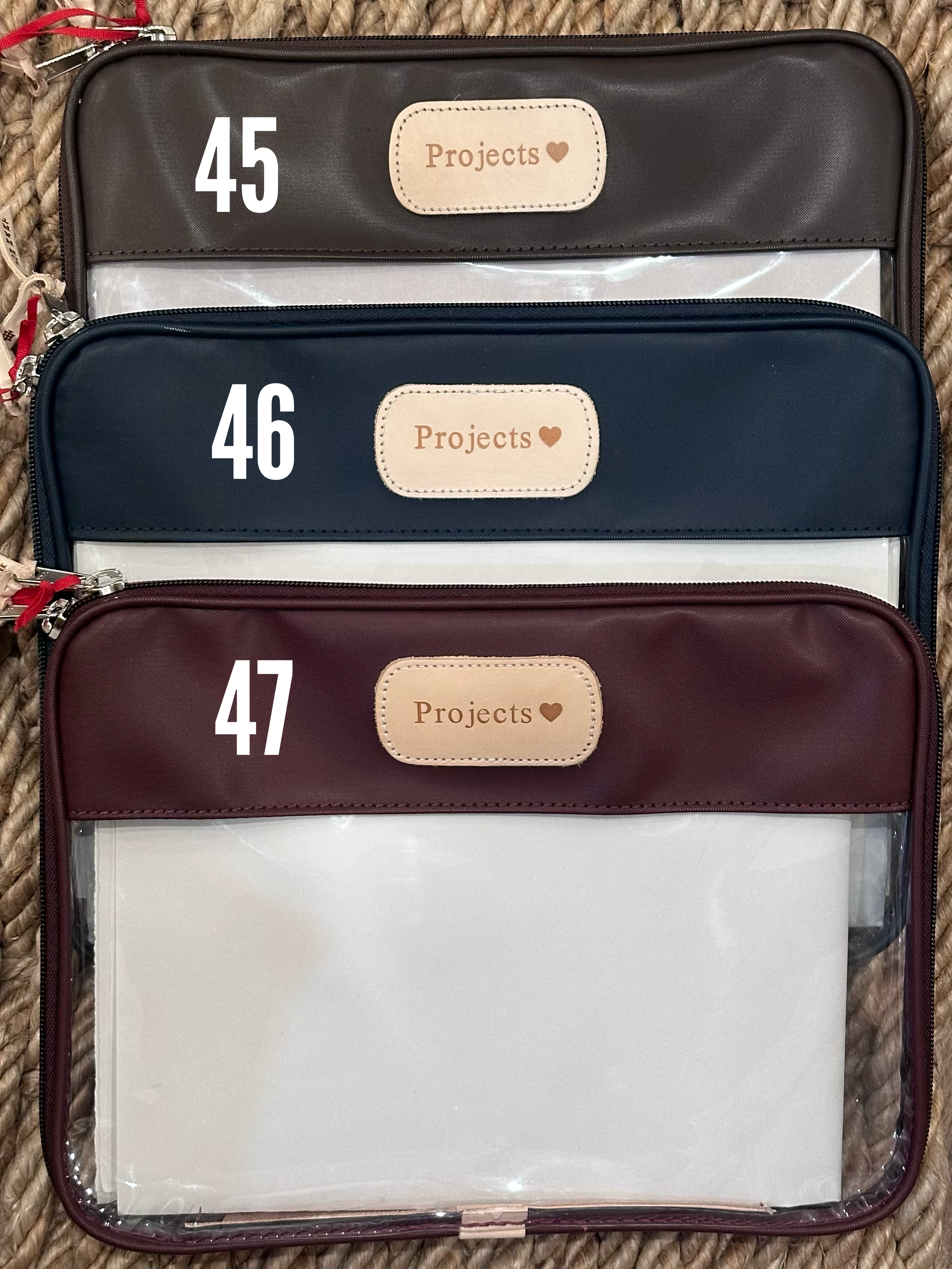 Canvas Folio + assorted Pre Stamp