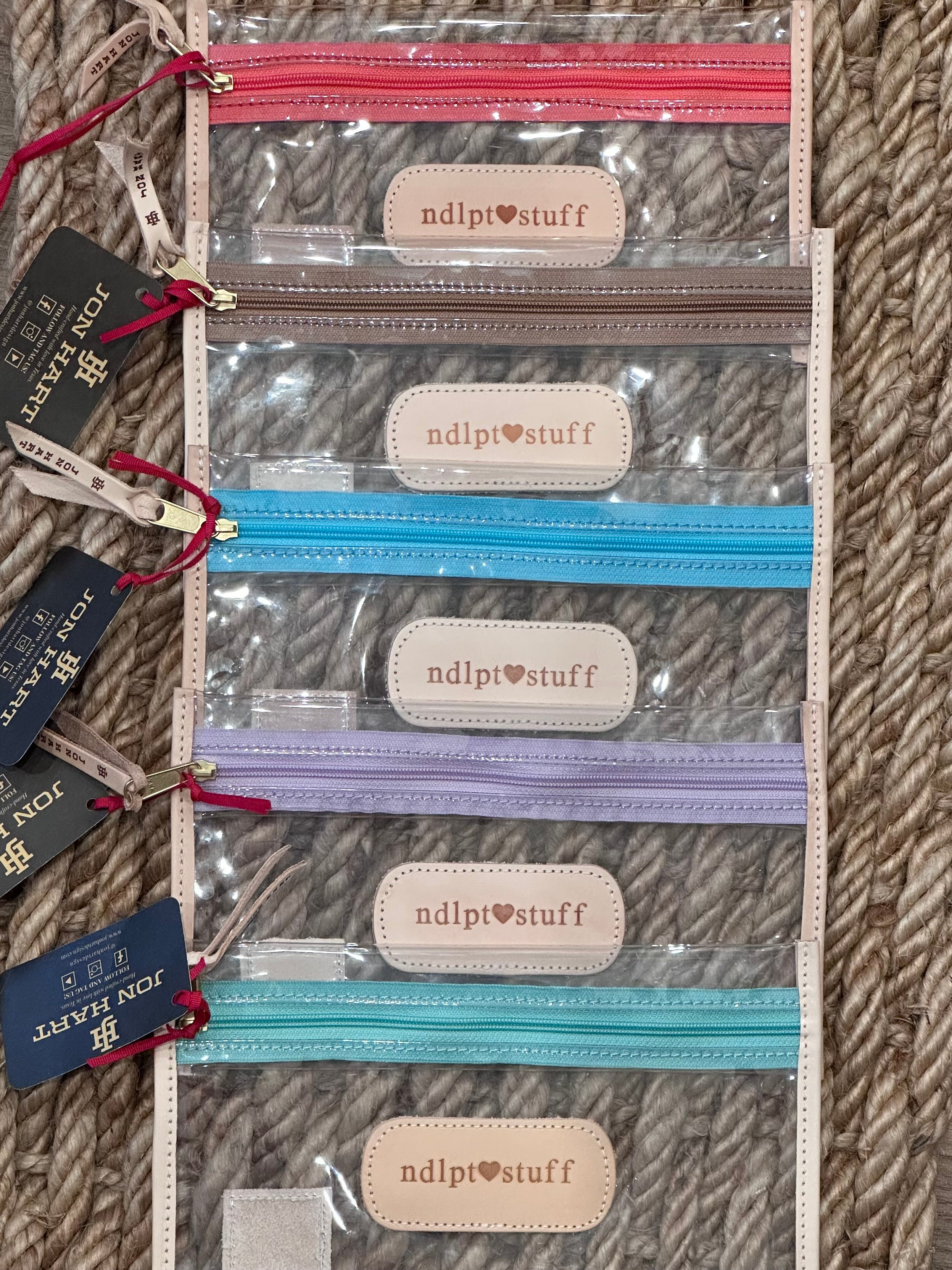 Clear Pouch + assorted Pre Stamp