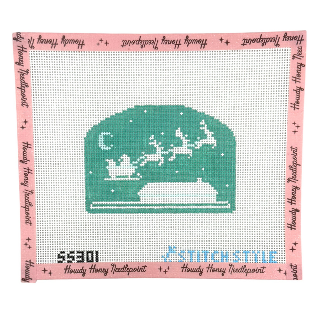 Mint Green Winter Silhouettes