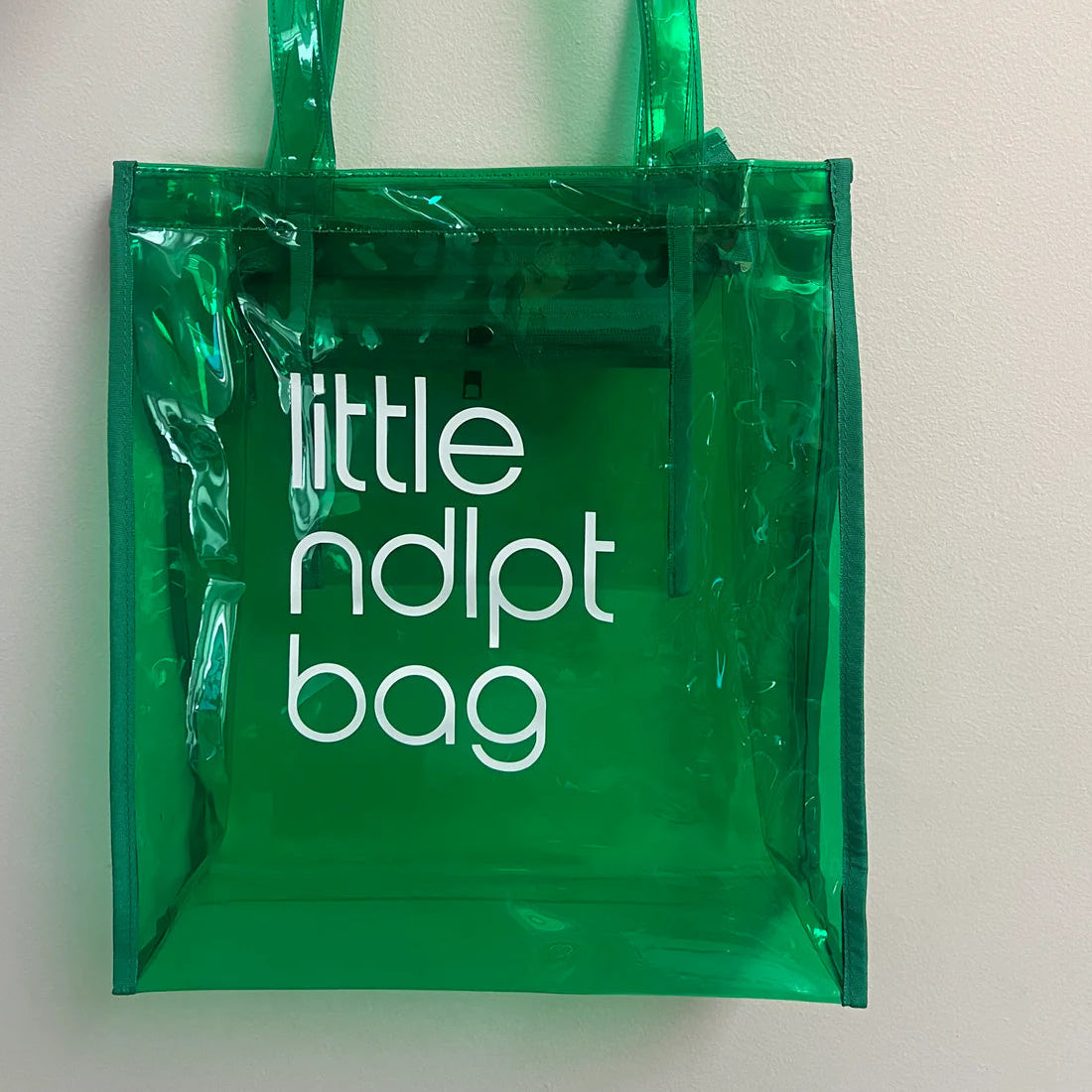 'little ndlpt bag' PVC Tote