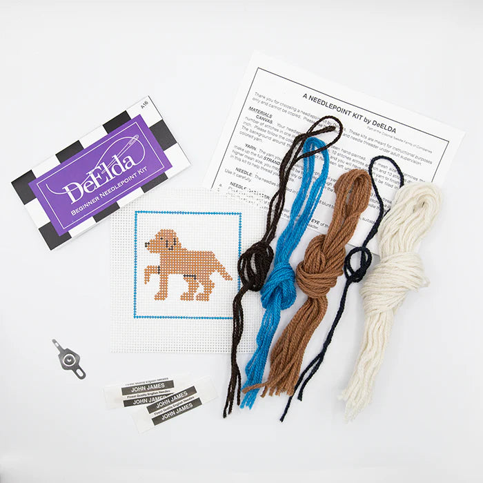 DeElda Beginner Needlepoint Kits