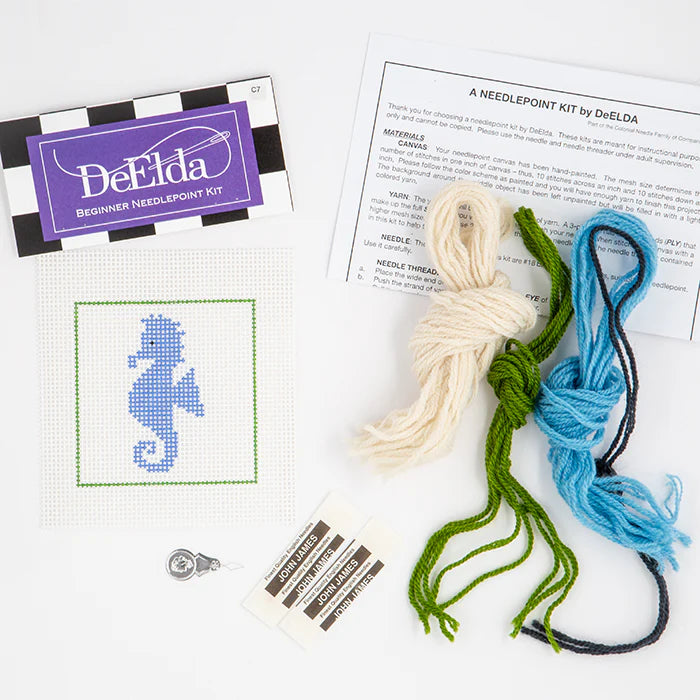 DeElda Beginner Needlepoint Kits