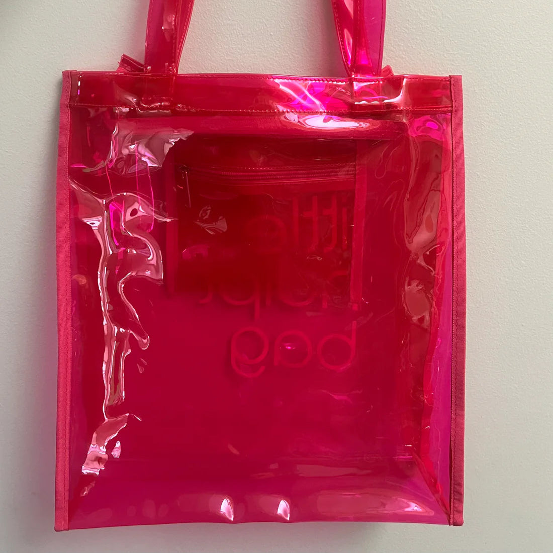 'little ndlpt bag' PVC Tote